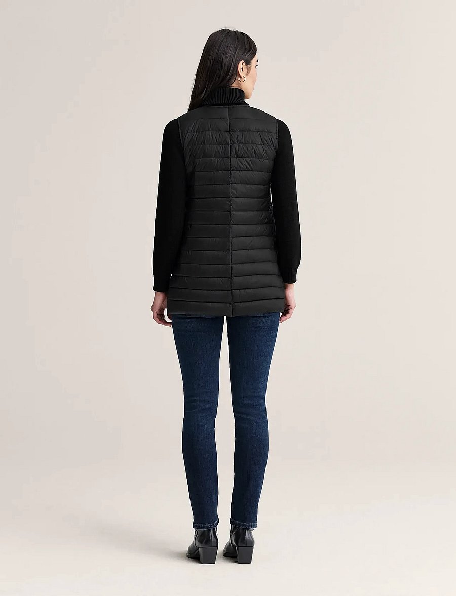Newhouse - Pauline Down Vest - vestes de printemps - black - 3