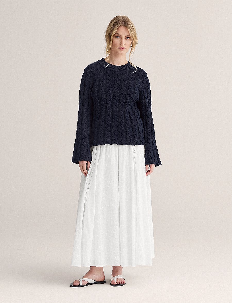 Newhouse - Valeria Skirt - maxi skirts - 100 - 0