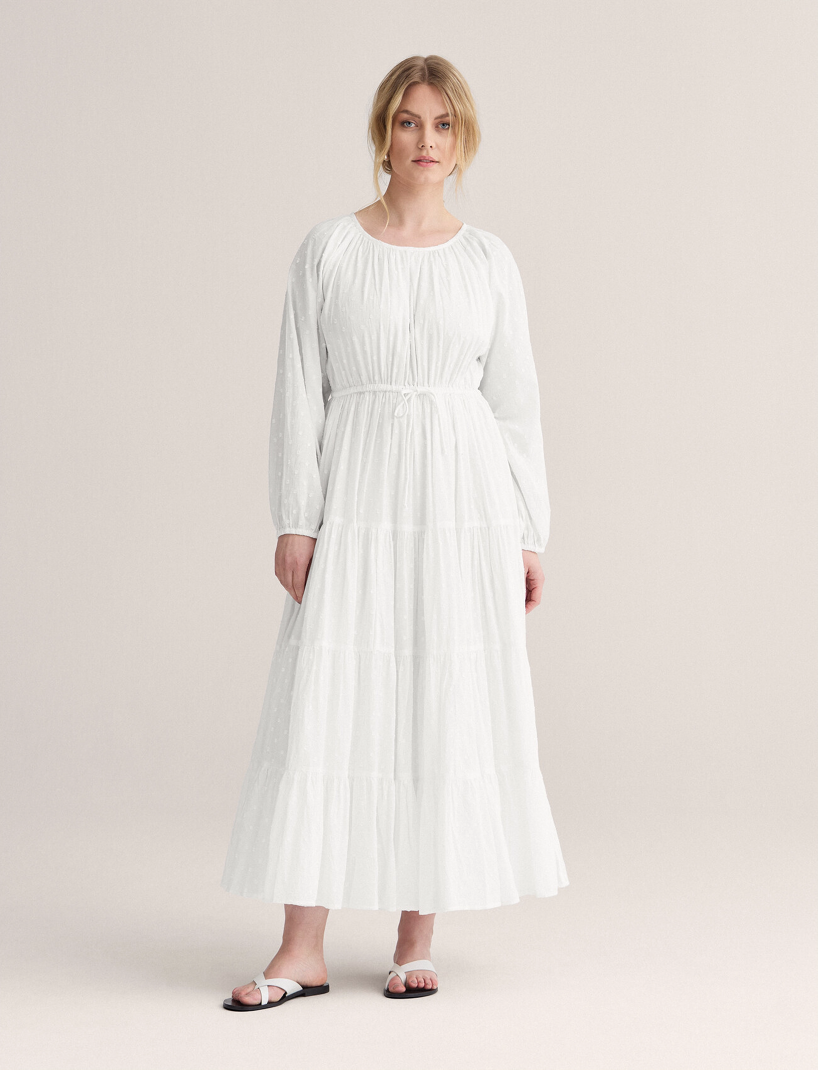 Newhouse Haley Dress, 40, Dresses, Weiß - Maxi Frauen