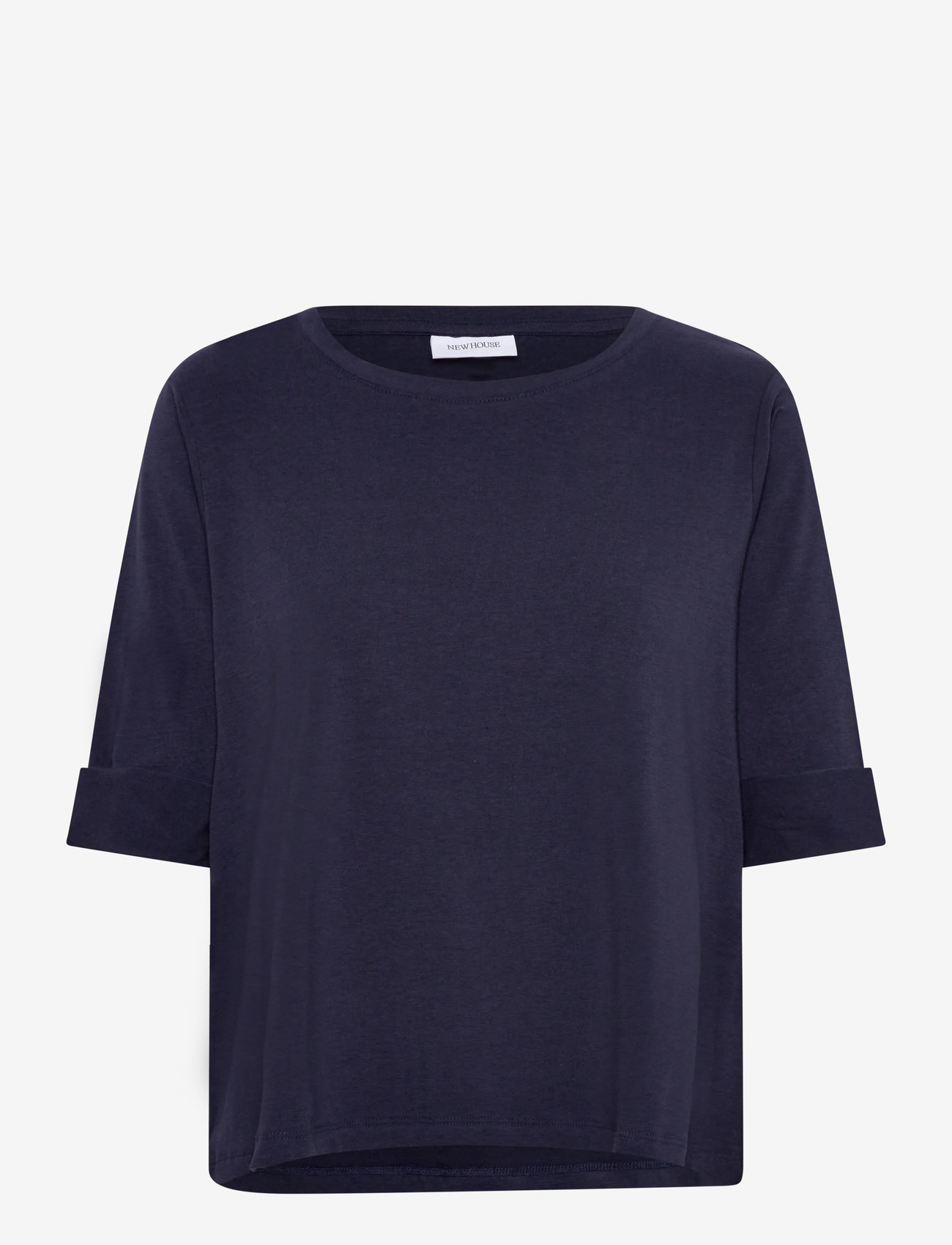 Newhouse - Namie Top - t-shirts - navy - 0