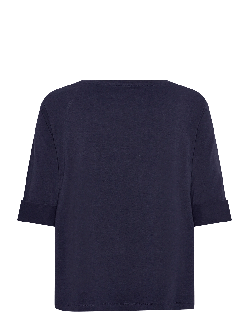 Newhouse - Namie Top - t-shirts - navy - 1