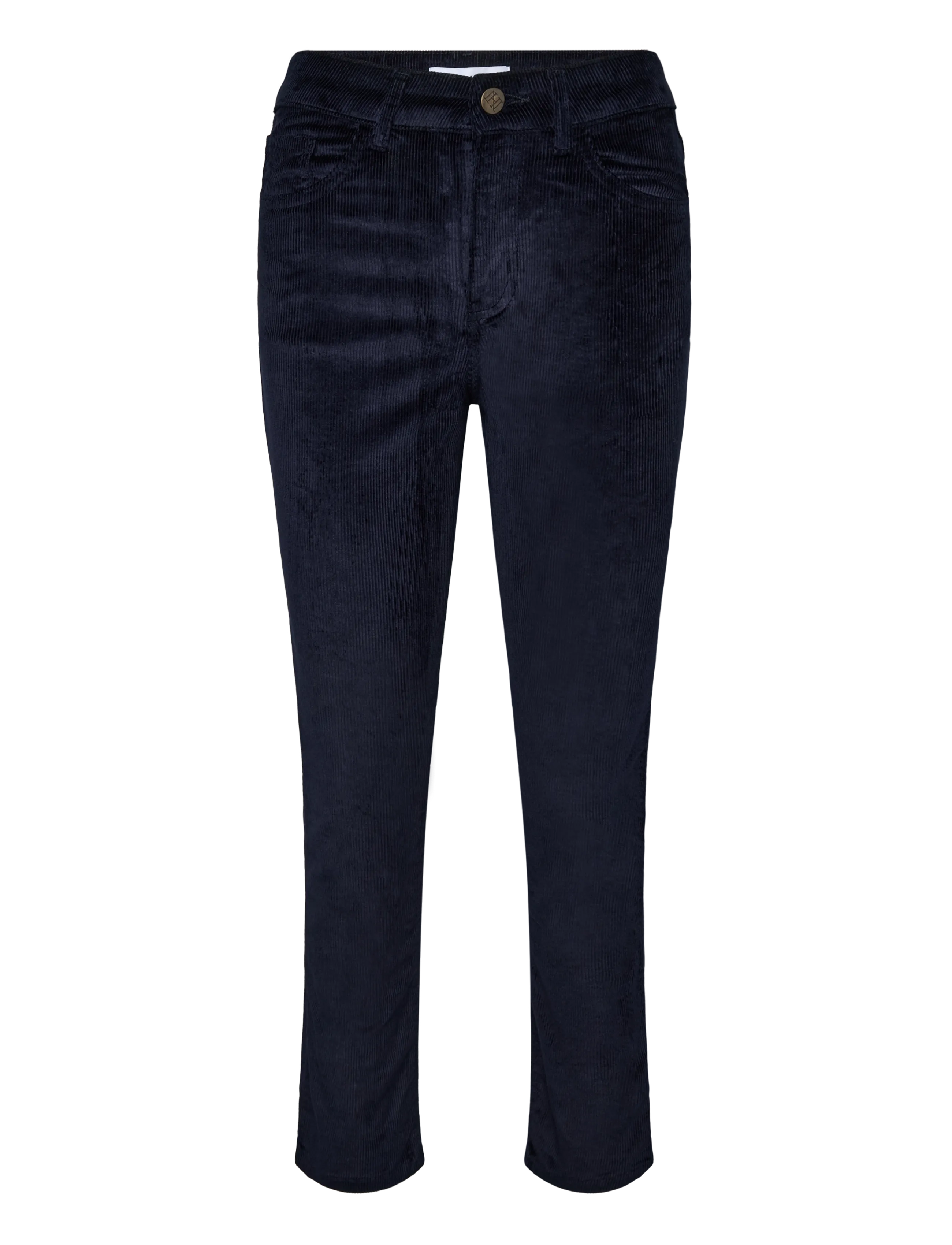 Newhouse Nora Cord Trousers, Kvinder, Fløjlsbukser, Navy, Str: 40