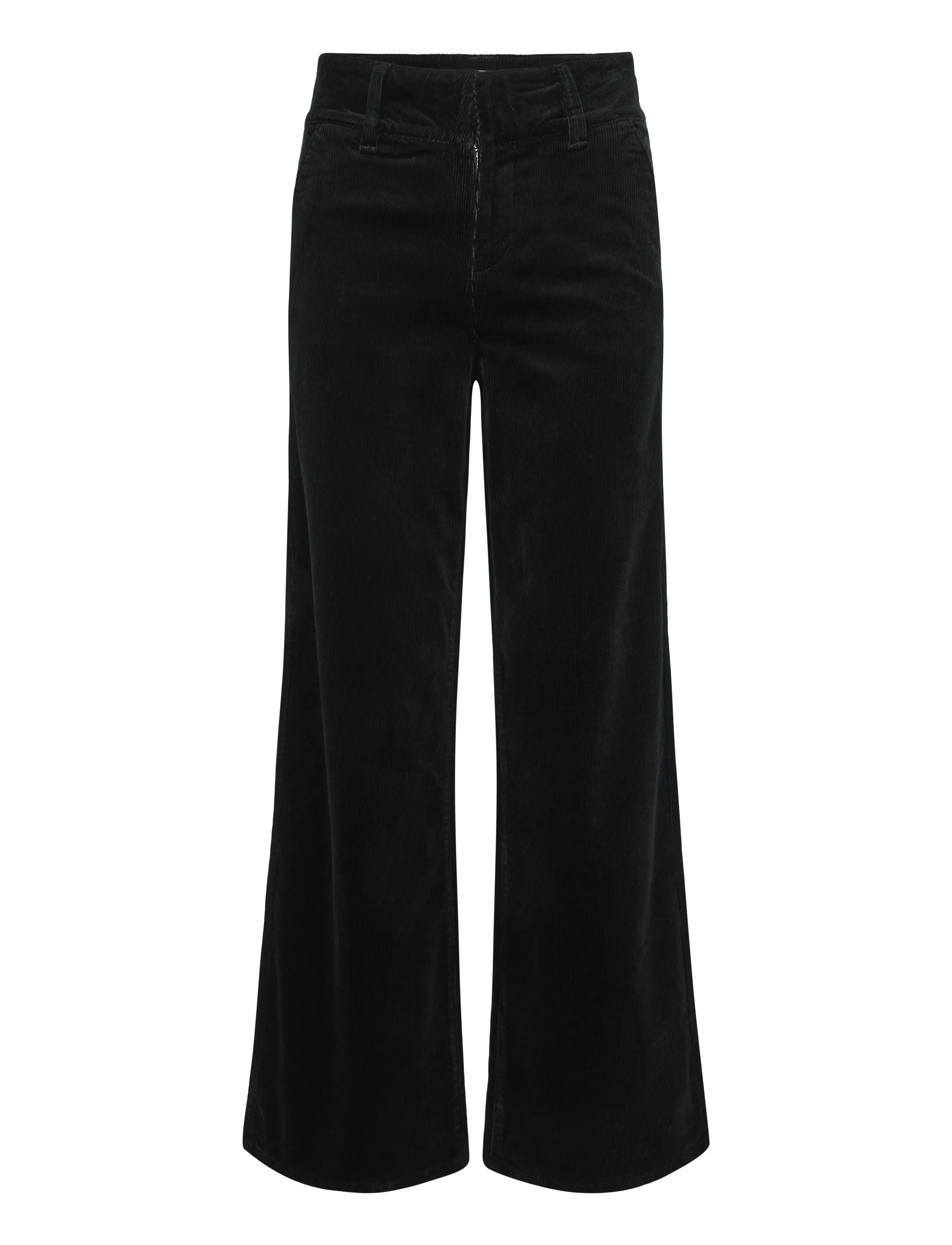Newhouse - Hedda Cord Trousers - cordhosen - black - 1