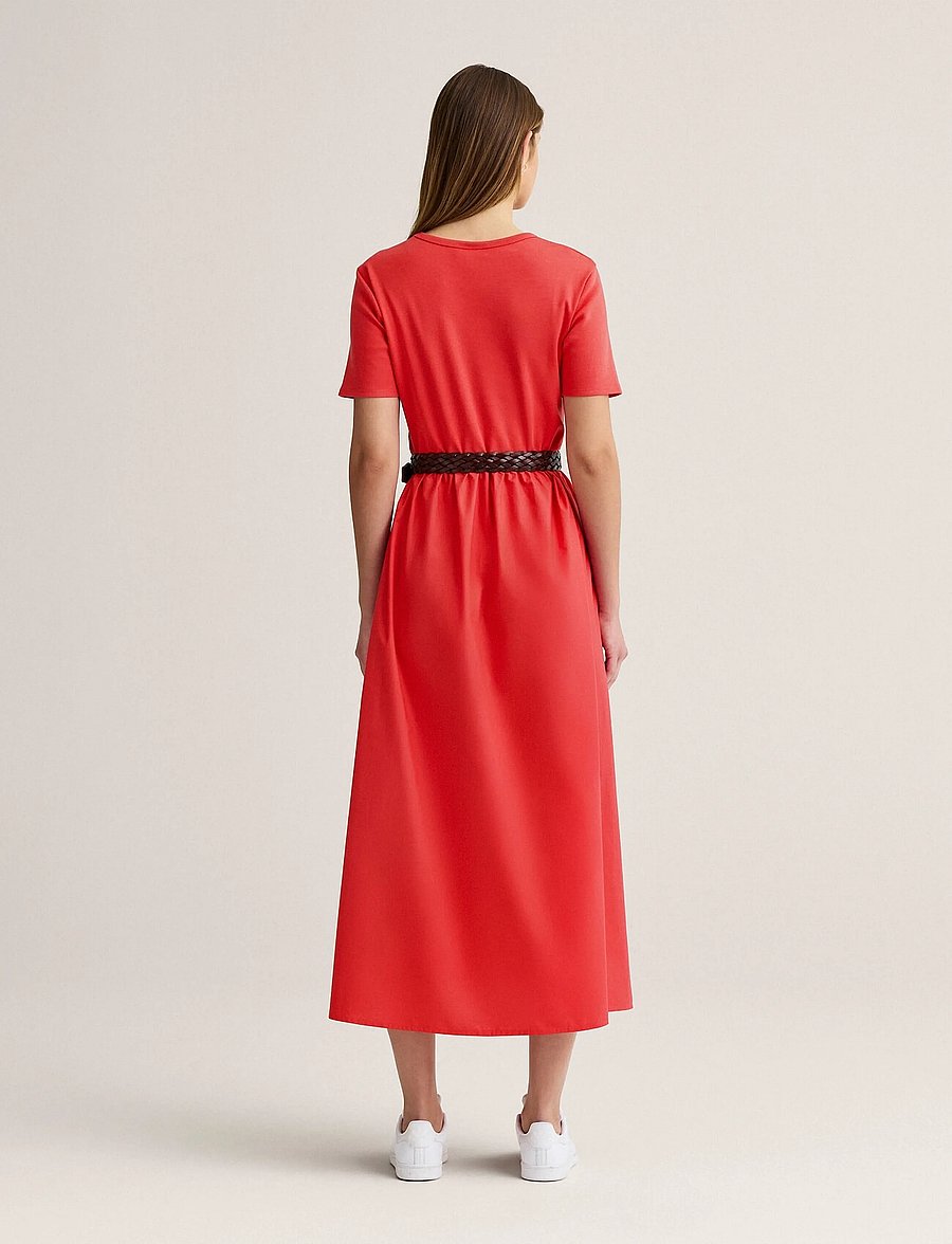 Newhouse - Madde Dress - sommerkleider - true red - 3