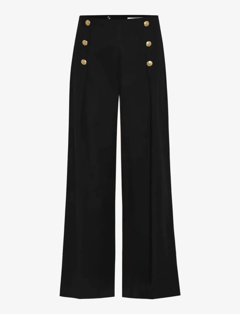 Newhouse - Penelope Trousers - straight leg hosen - black - 1