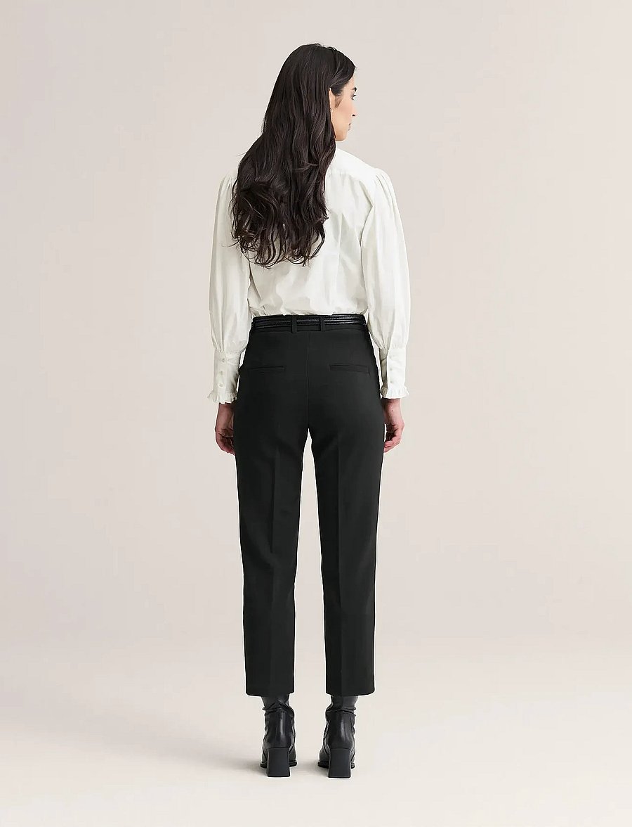 Newhouse - Asli Cigarette Trousers - pidulikud püksid - black - 3