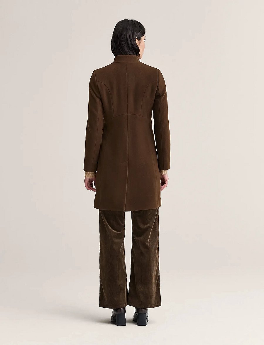 Newhouse - Classic Coat - talvejoped - chocolate - 2