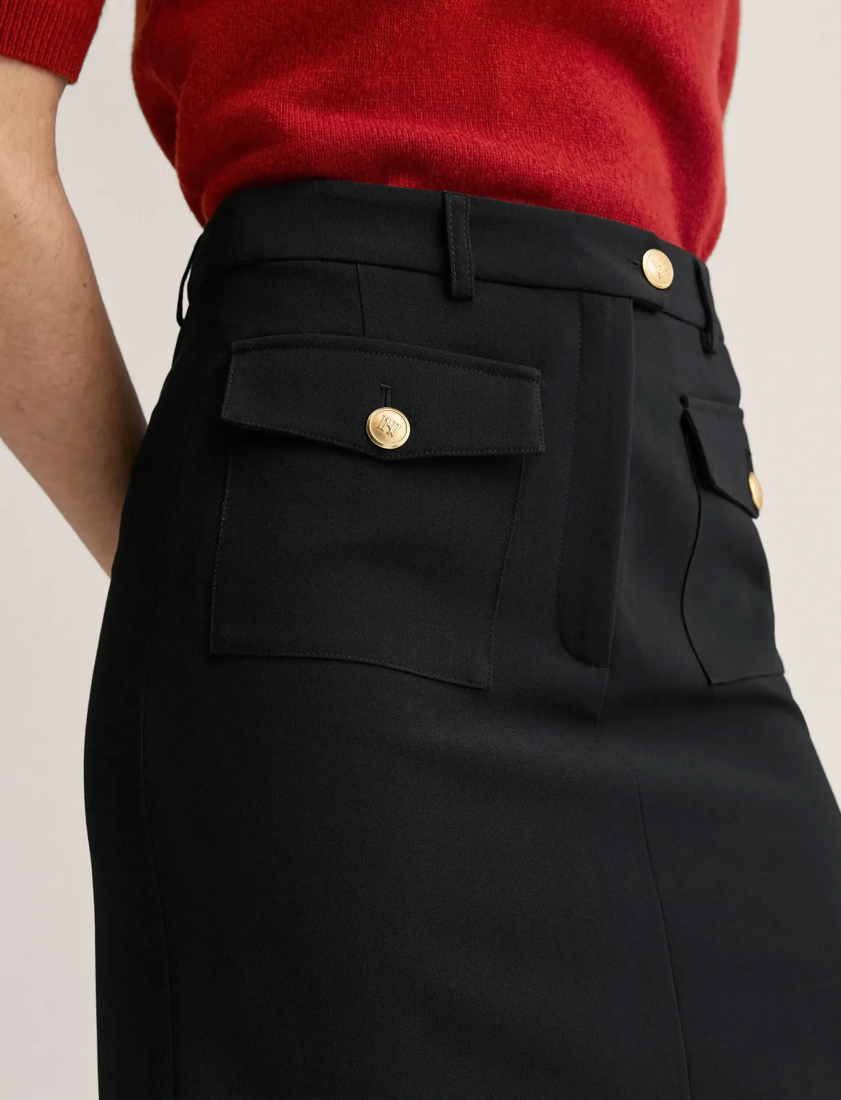 Newhouse - Milly Skirt - kurze röcke - black - 2