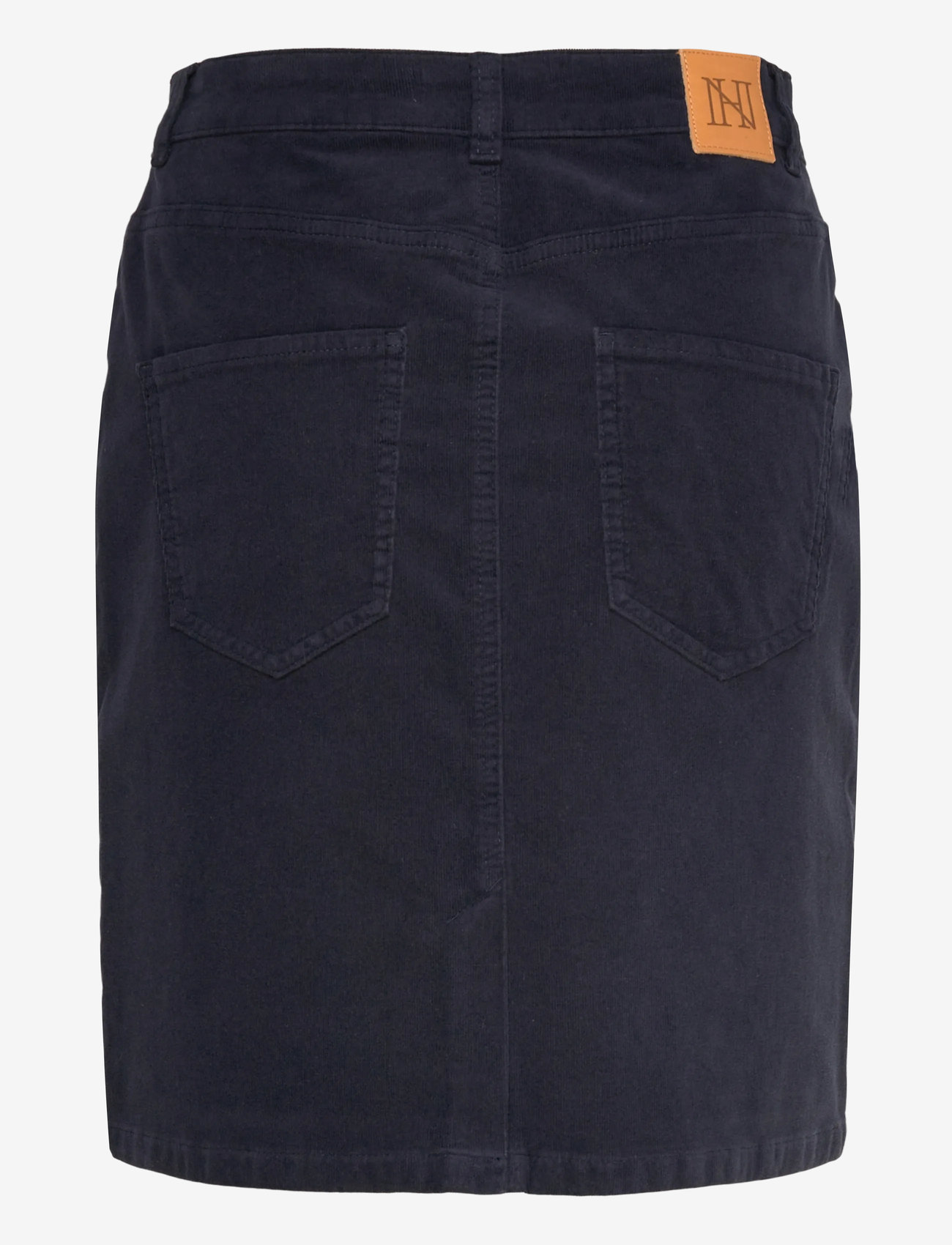 Newhouse - Lisa Minicord Skirt - midiseelikud - navy - 2