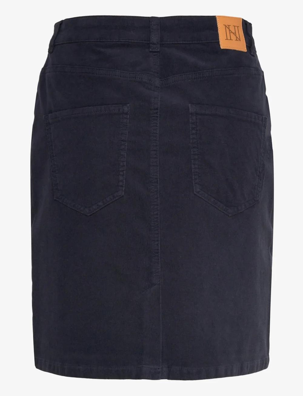 Newhouse - Lisa Minicord Skirt - midi skirts - navy - 2