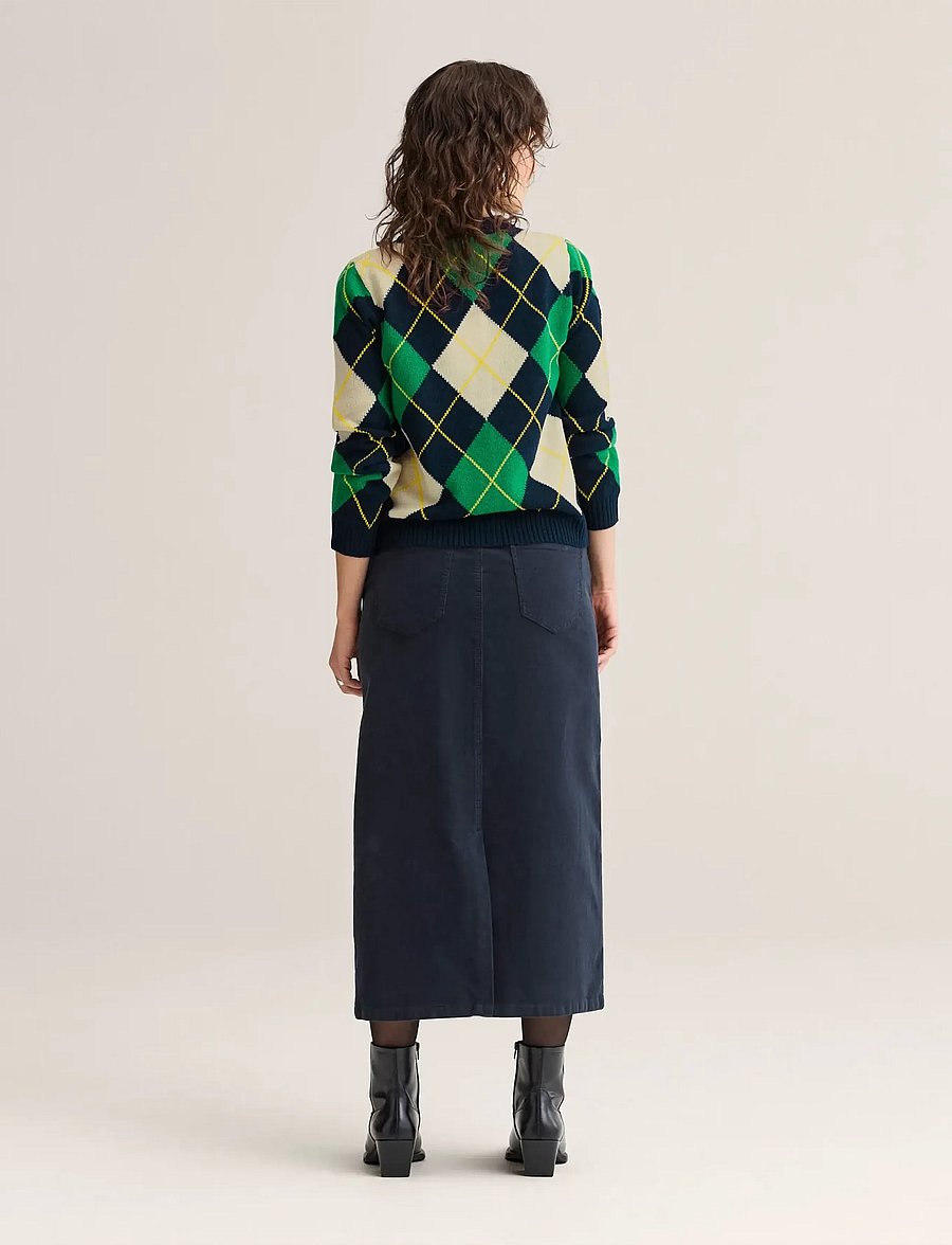 Newhouse - Khatie Argyle Cardigan - navy - 3