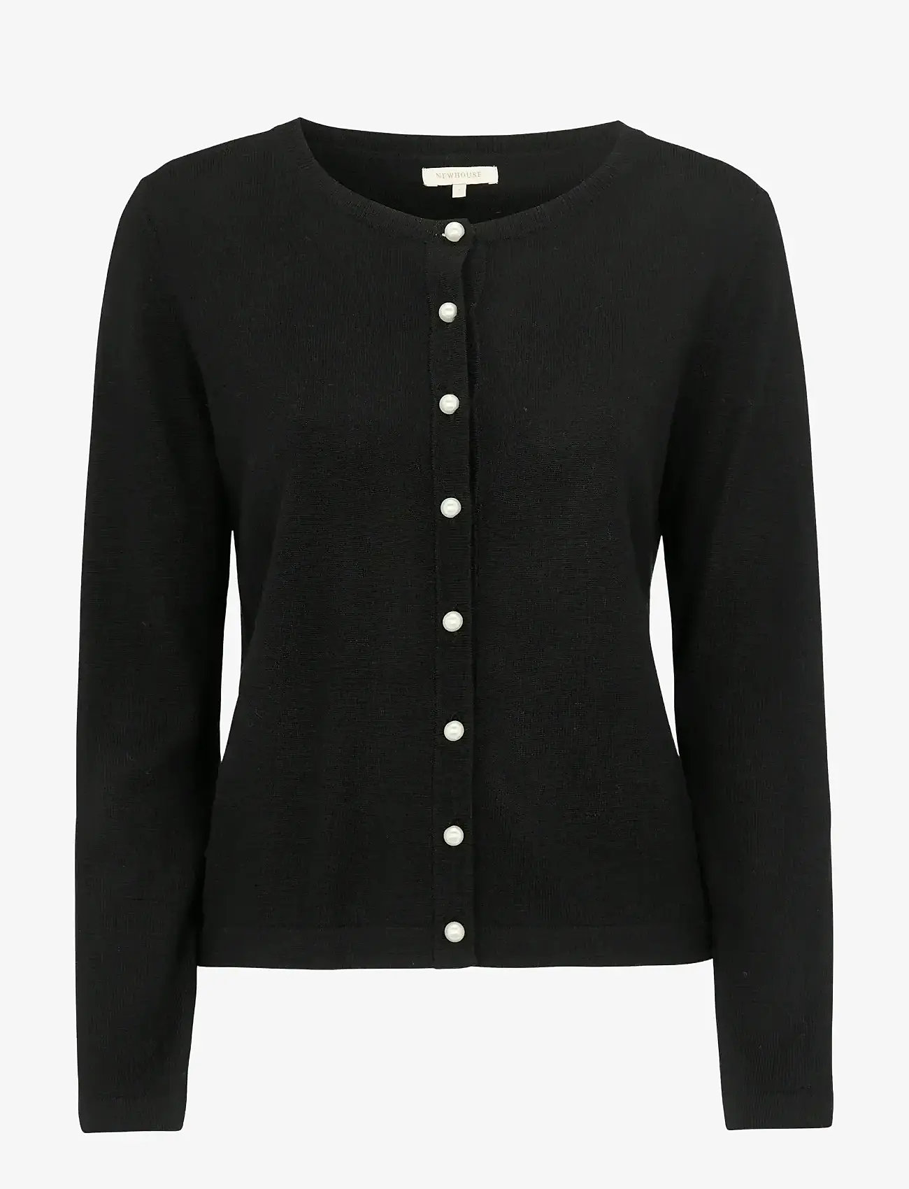 Newhouse - Paris Pearl Cardigan - black - 1