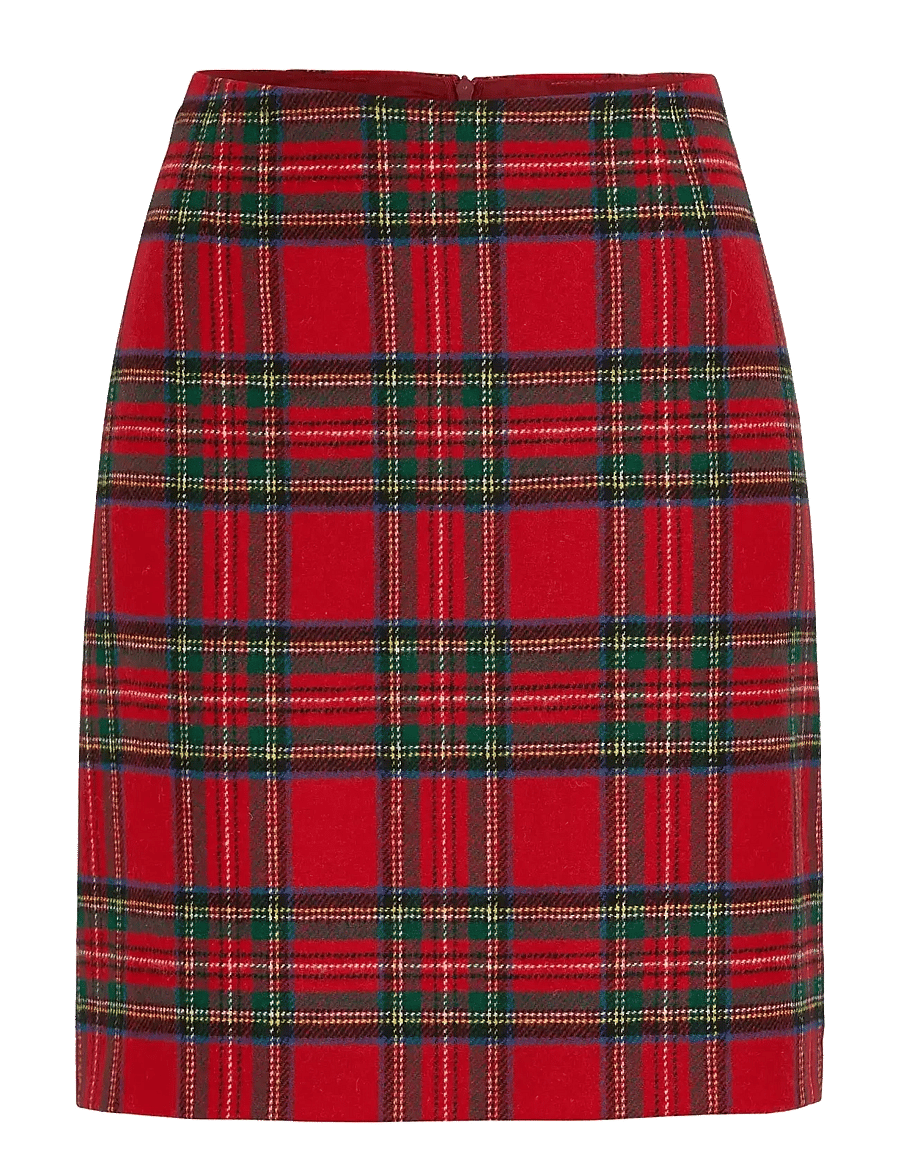 Newhouse - Royal Stewart Skirt - korte nederdele - red - 1