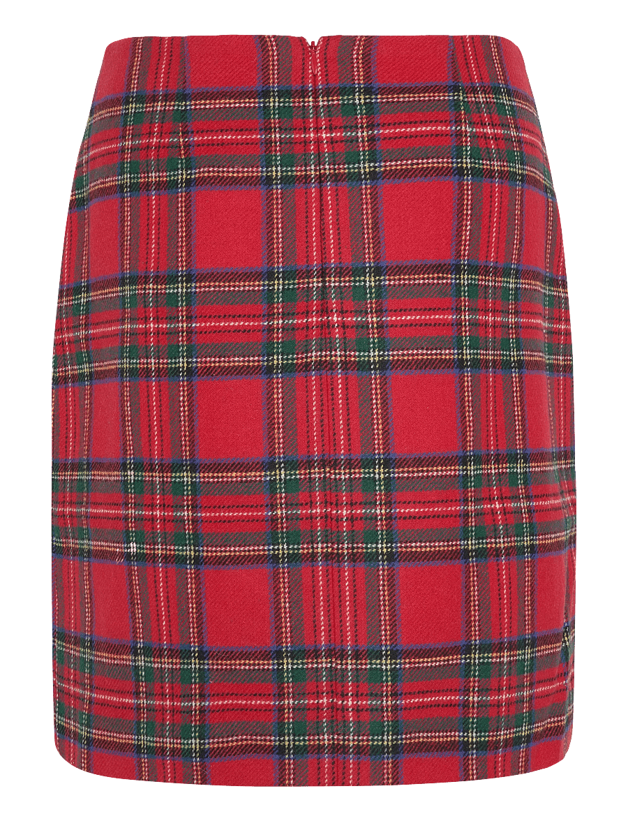 Newhouse - Royal Stewart Skirt - korte nederdele - red - 2