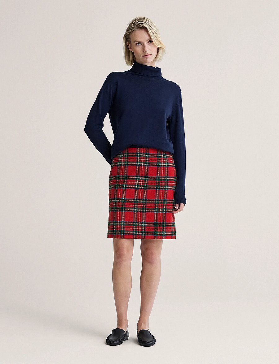 Newhouse - Royal Stewart Skirt - korte nederdele - red - 0