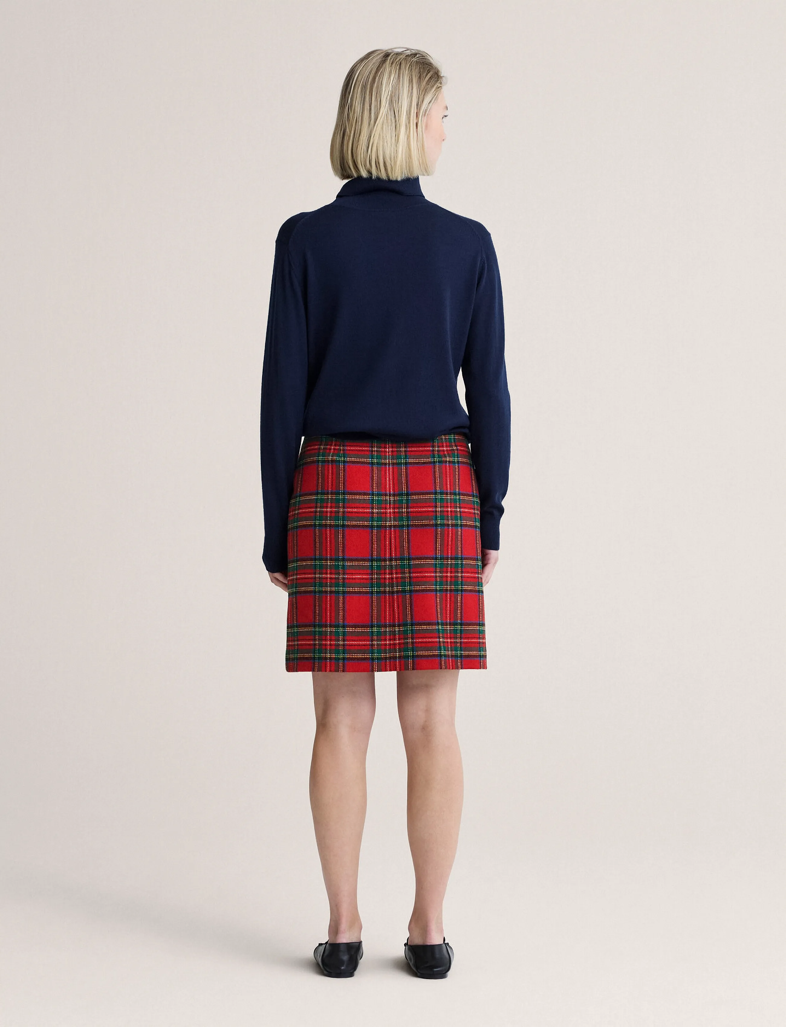 Newhouse - Royal Stewart Skirt - korte nederdele - red - 2