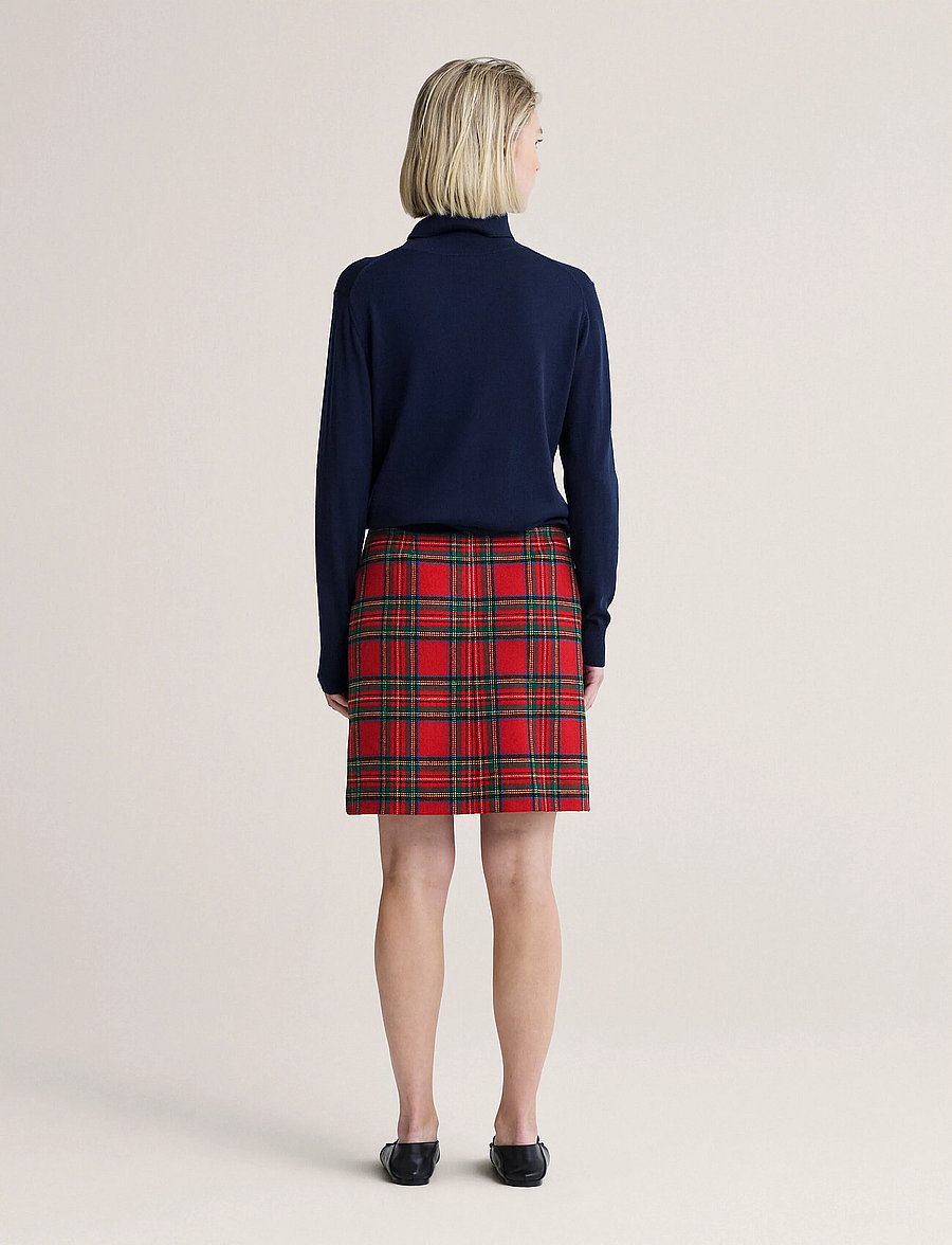 Newhouse - Royal Stewart Skirt - korte nederdele - red - 2