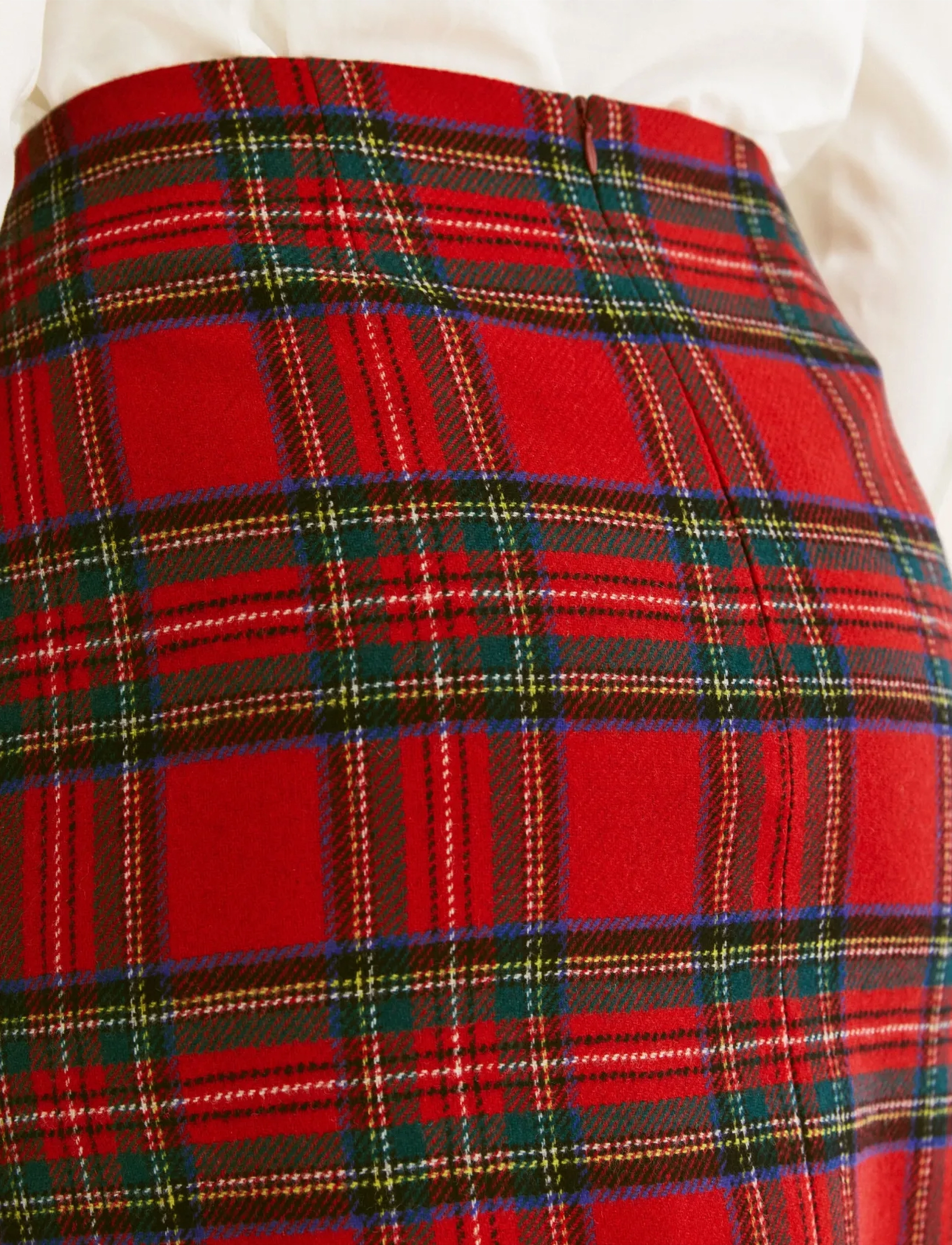 Newhouse - Royal Stewart Skirt - korte nederdele - red - 4