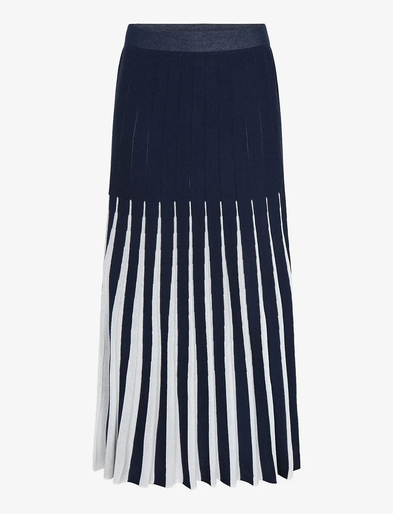 Newhouse - Charlie knitted Skirt - midi nederdele - navy - 1