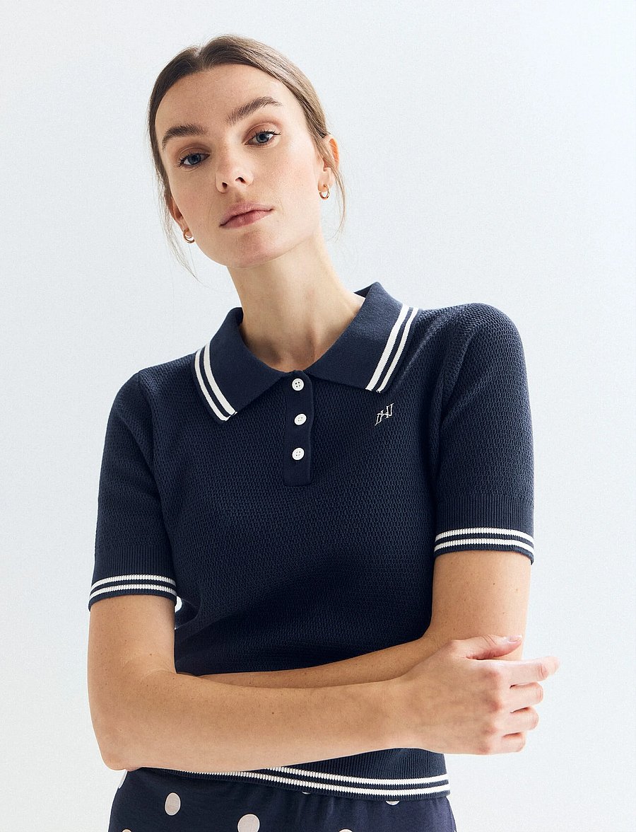 Newhouse - Steffie polotop - striktrøjer - navy - 0