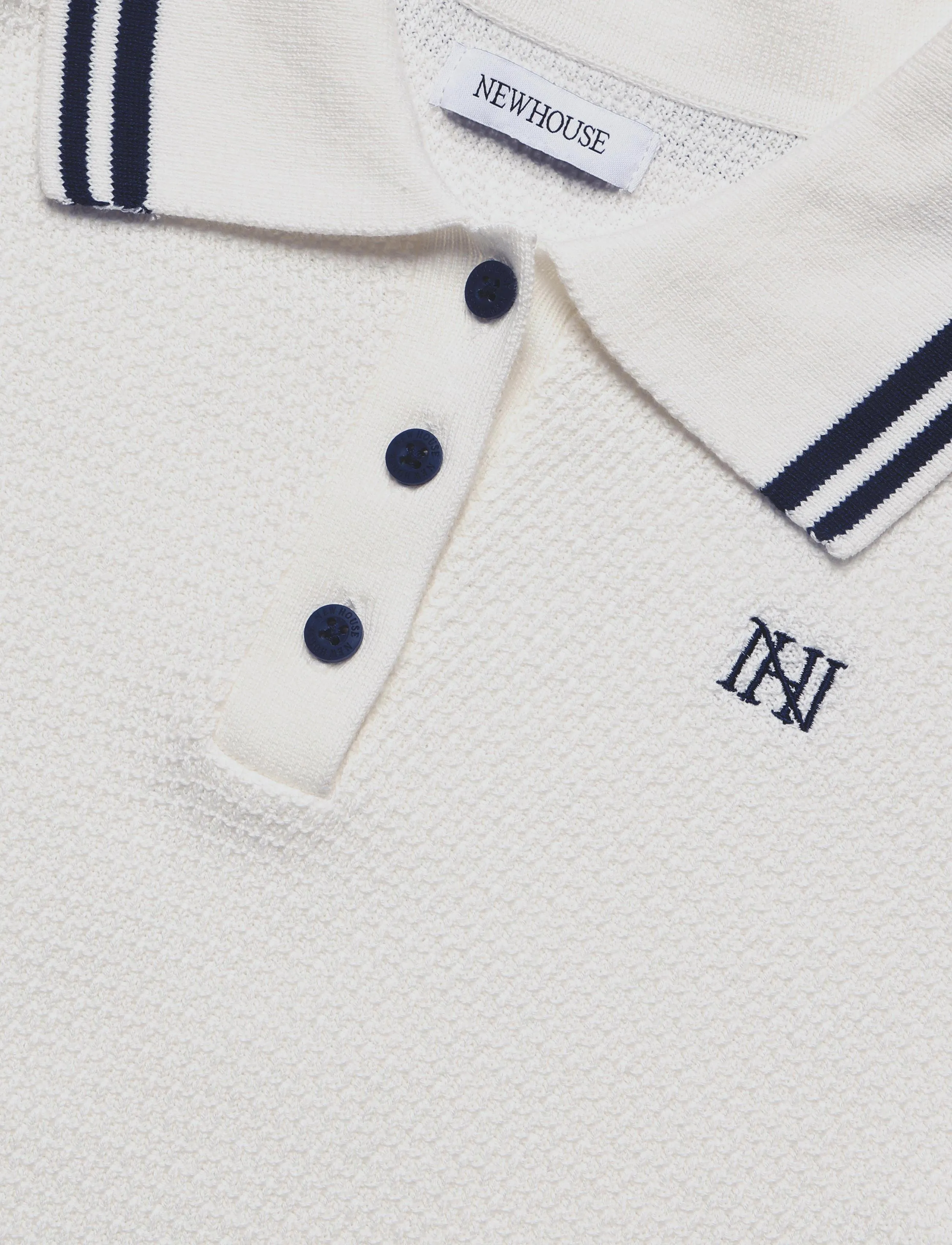 Newhouse - Steffie polotop - jumpers - offwhite - 2