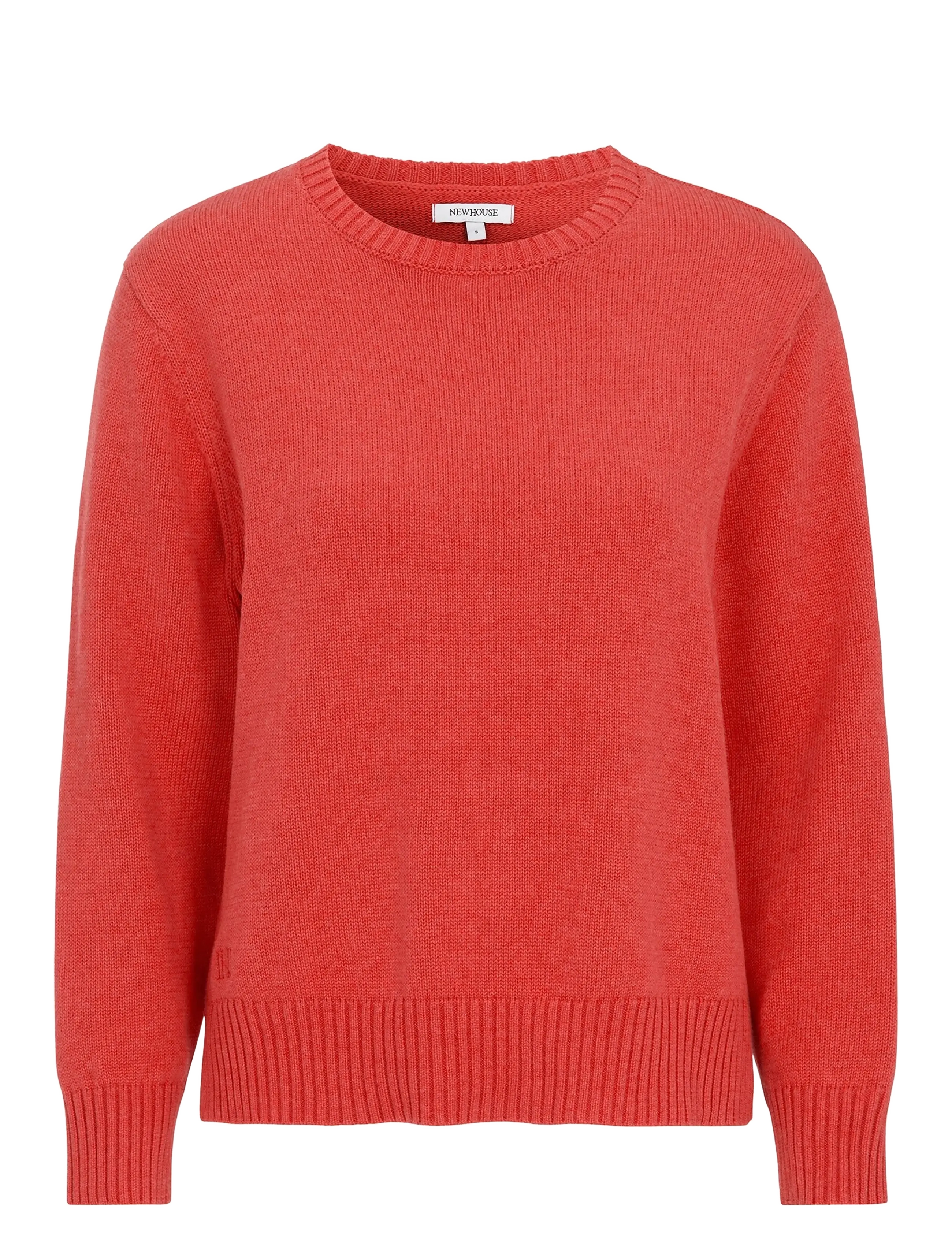 NEWHOUSE Roe Pullover Coral - S - Damen