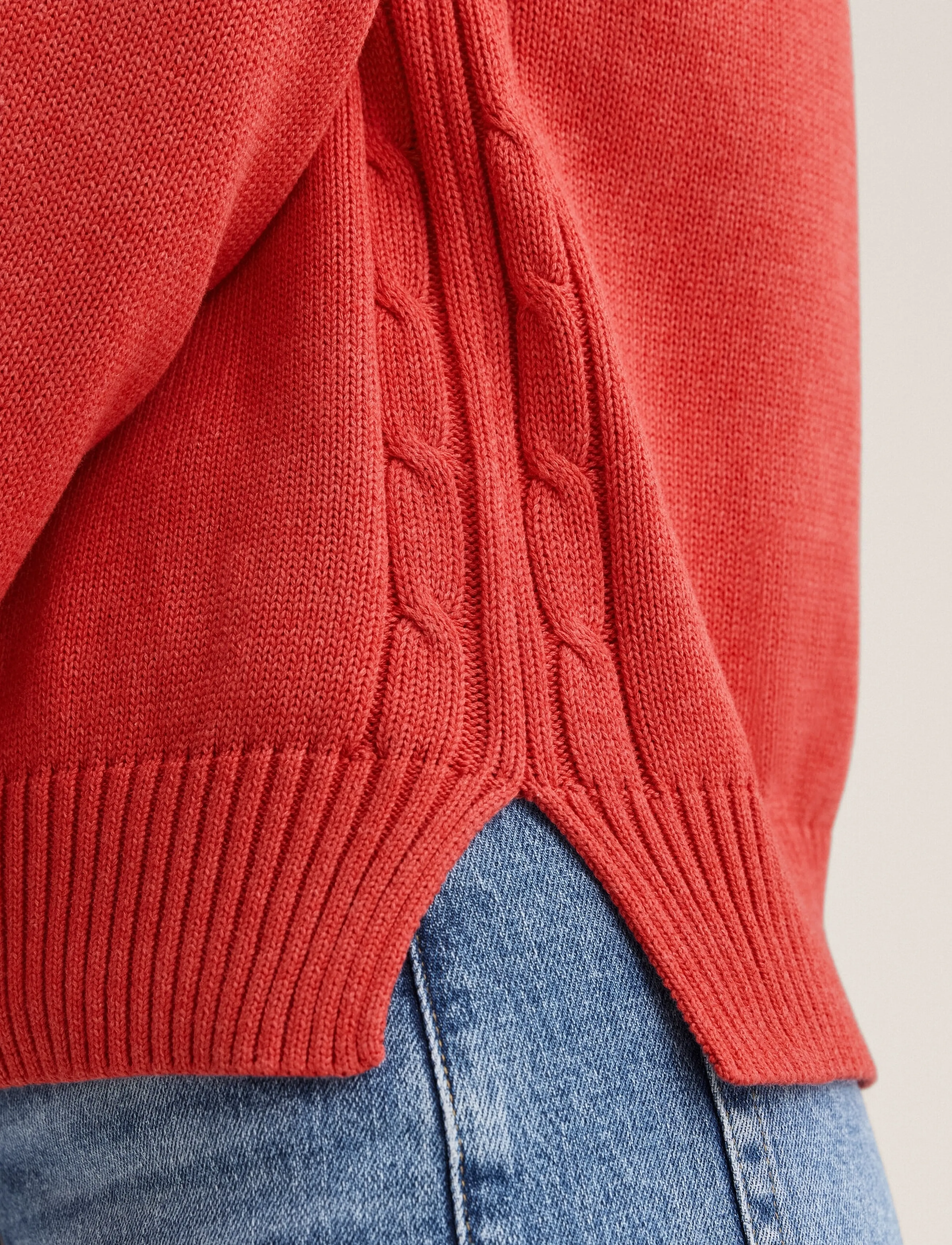 Newhouse - Roe Sweater - kampsunid - raspberry red - 3