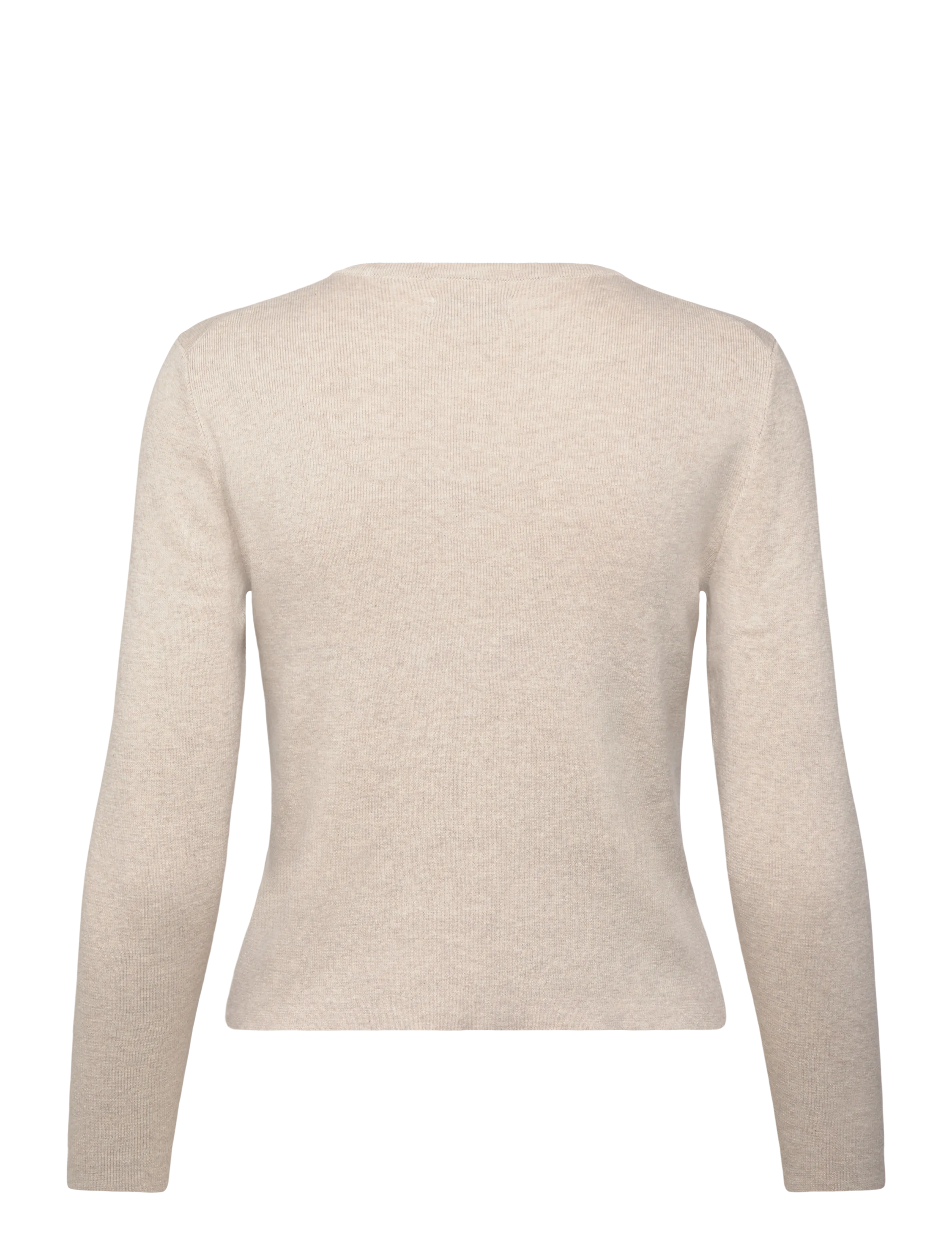 Newhouse - Felicity Rib Cardigan - koftor - american khaki - 2