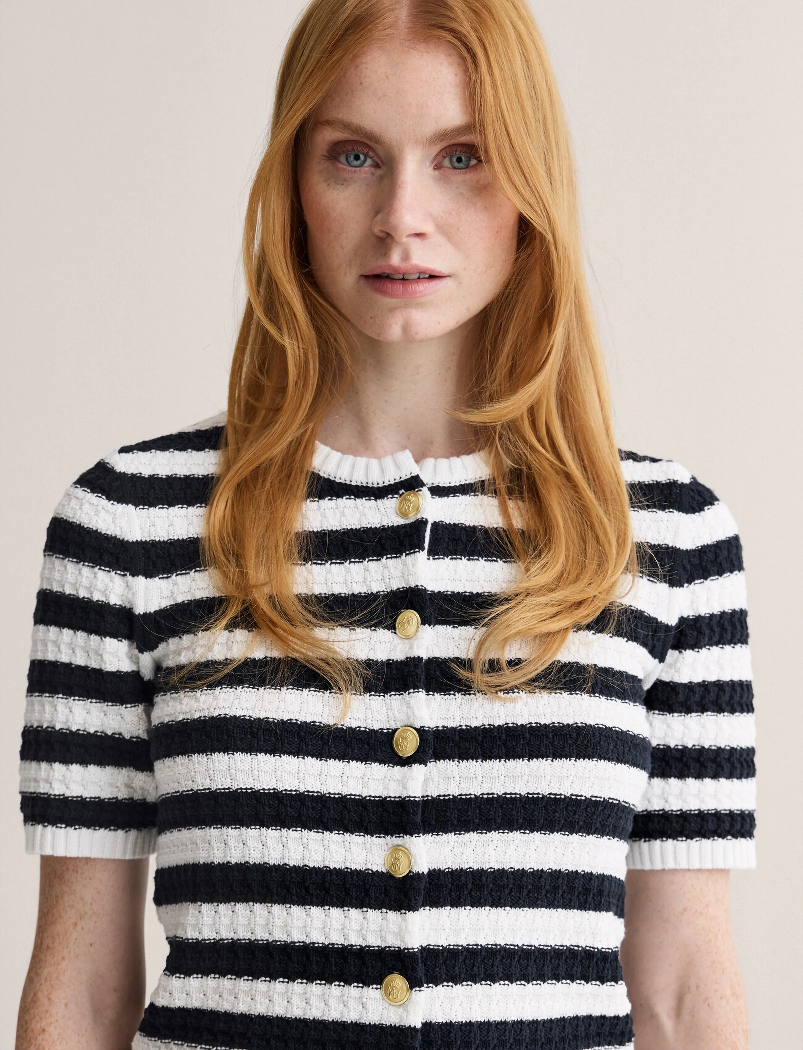 Newhouse - Hannah Cardigan - koftor - navy - 3
