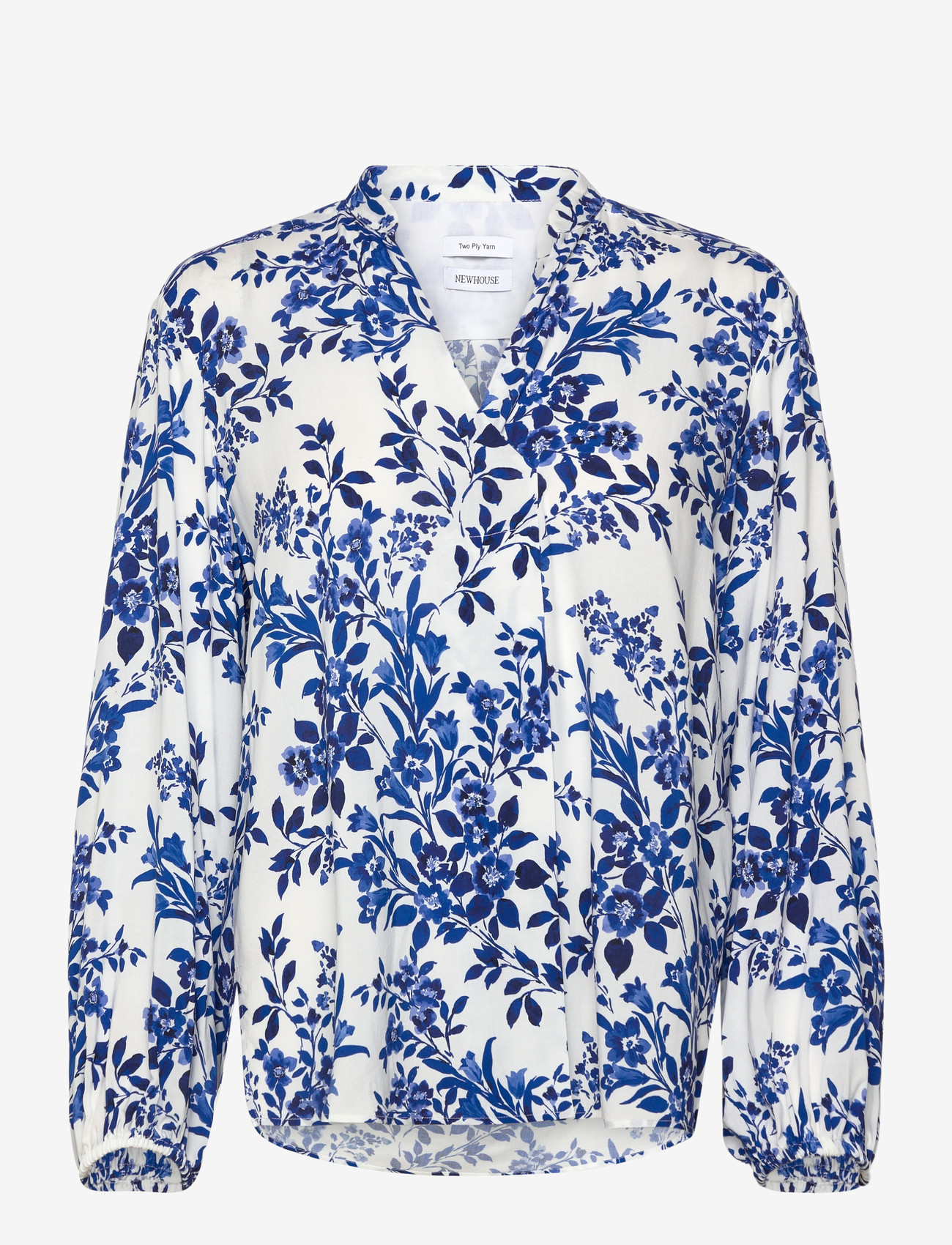 Newhouse - Marissa Blouse - langærmede bluser - royal blue - 1