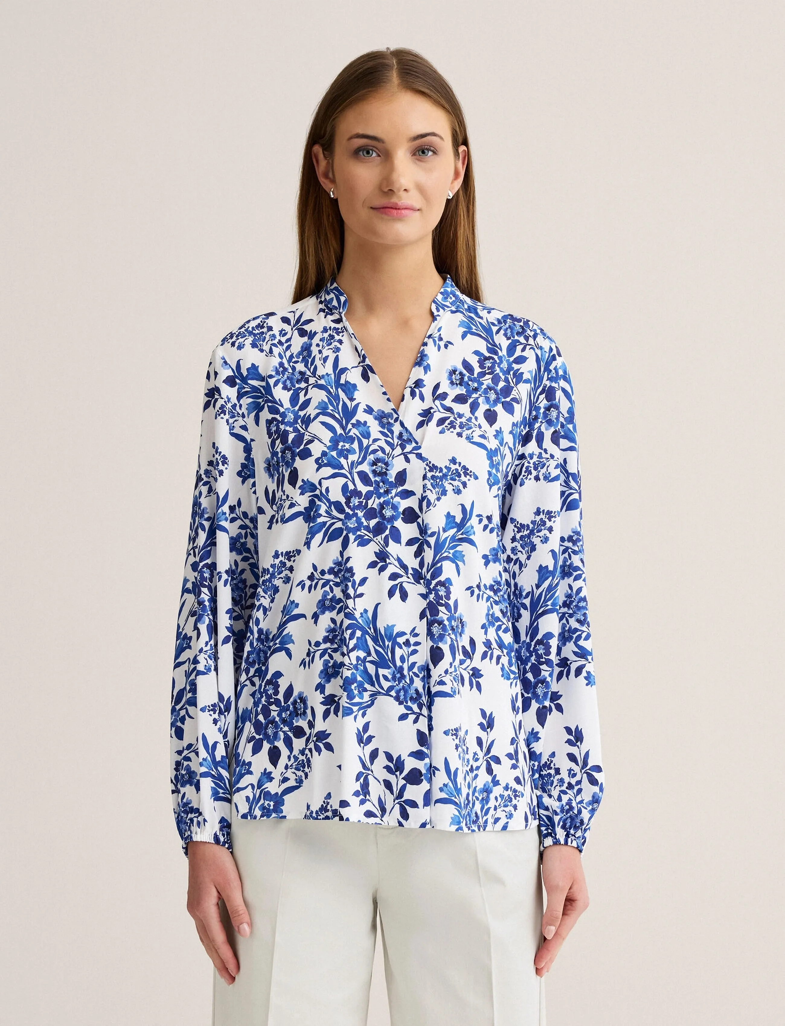 Newhouse Marissa Blouse, 34, Blouses, Weiß - Long-sleeved, Frauen