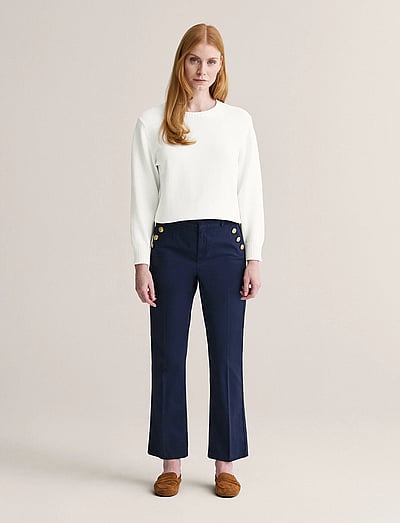 Newhouse Cecilia Maritime Trousers - Visa allt - NAVY / navy
