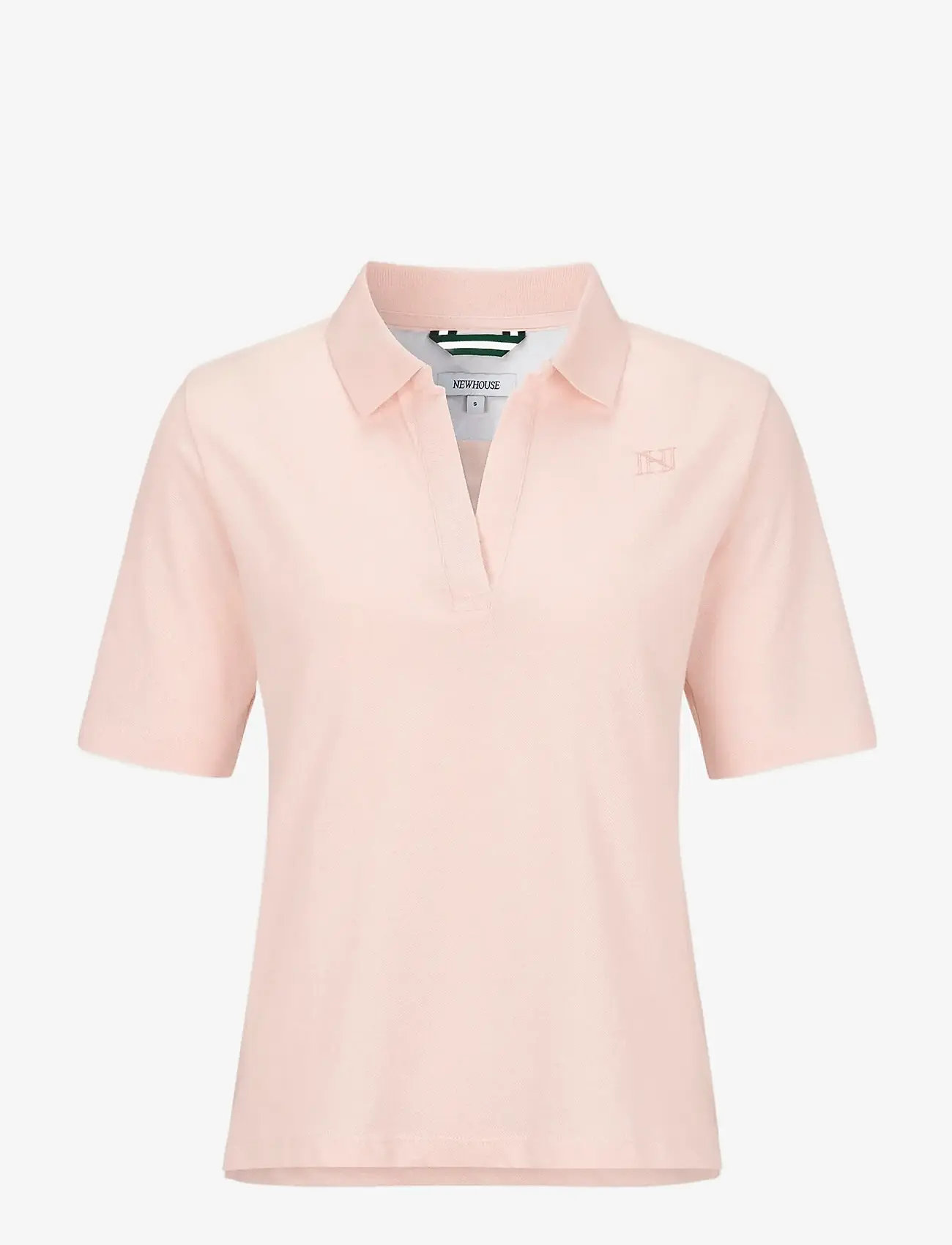 Newhouse - Amber Piquét - polo shirts - light pink - 1