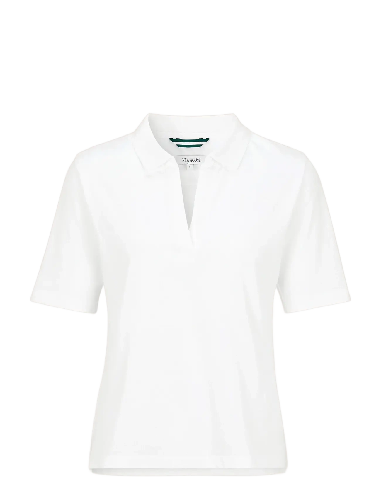 Newhouse Amber Piquét - Modetrends - WHITE / white