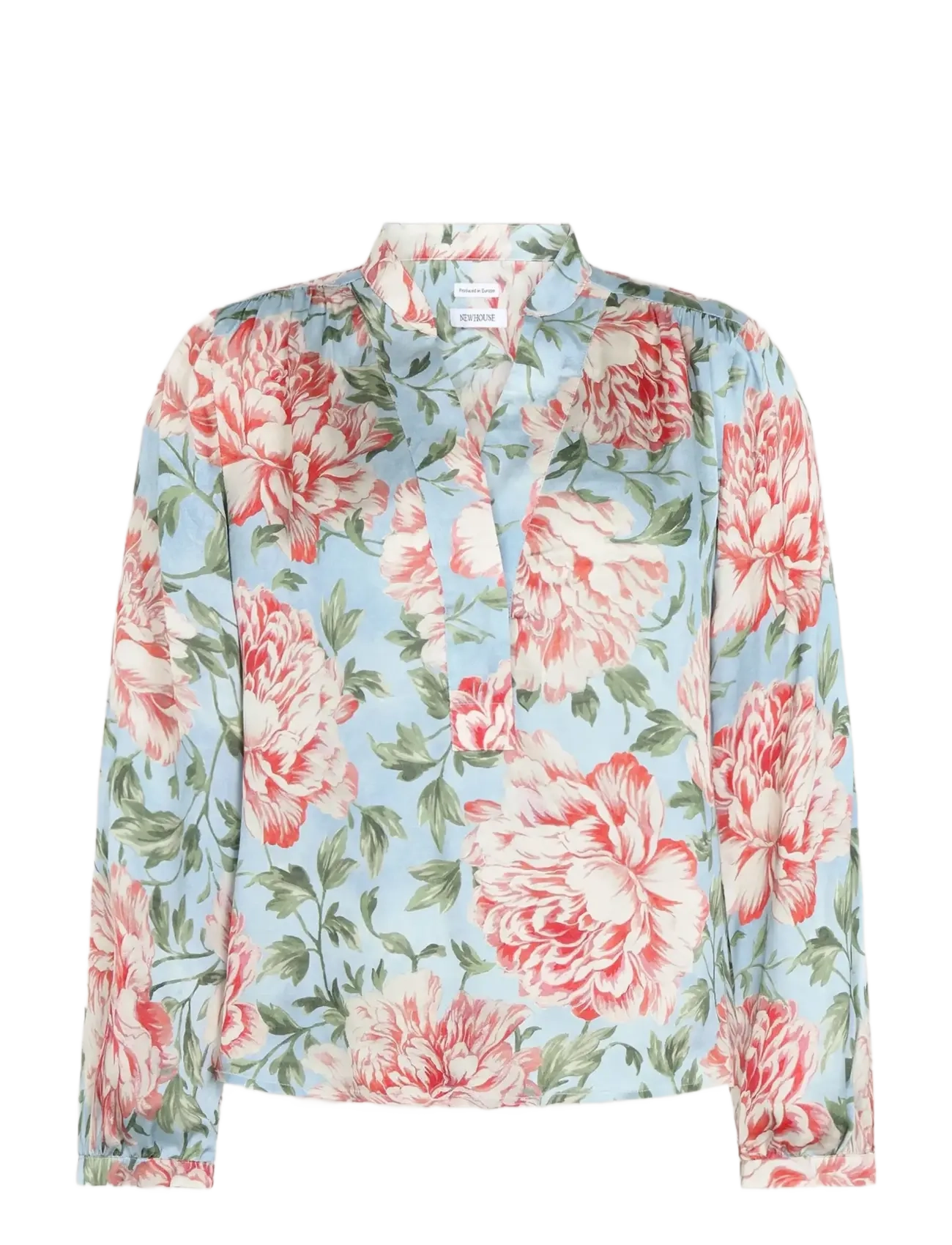 Newhouse Sophia Rose Blouse - Bluser - LIGHT BLUE / blue