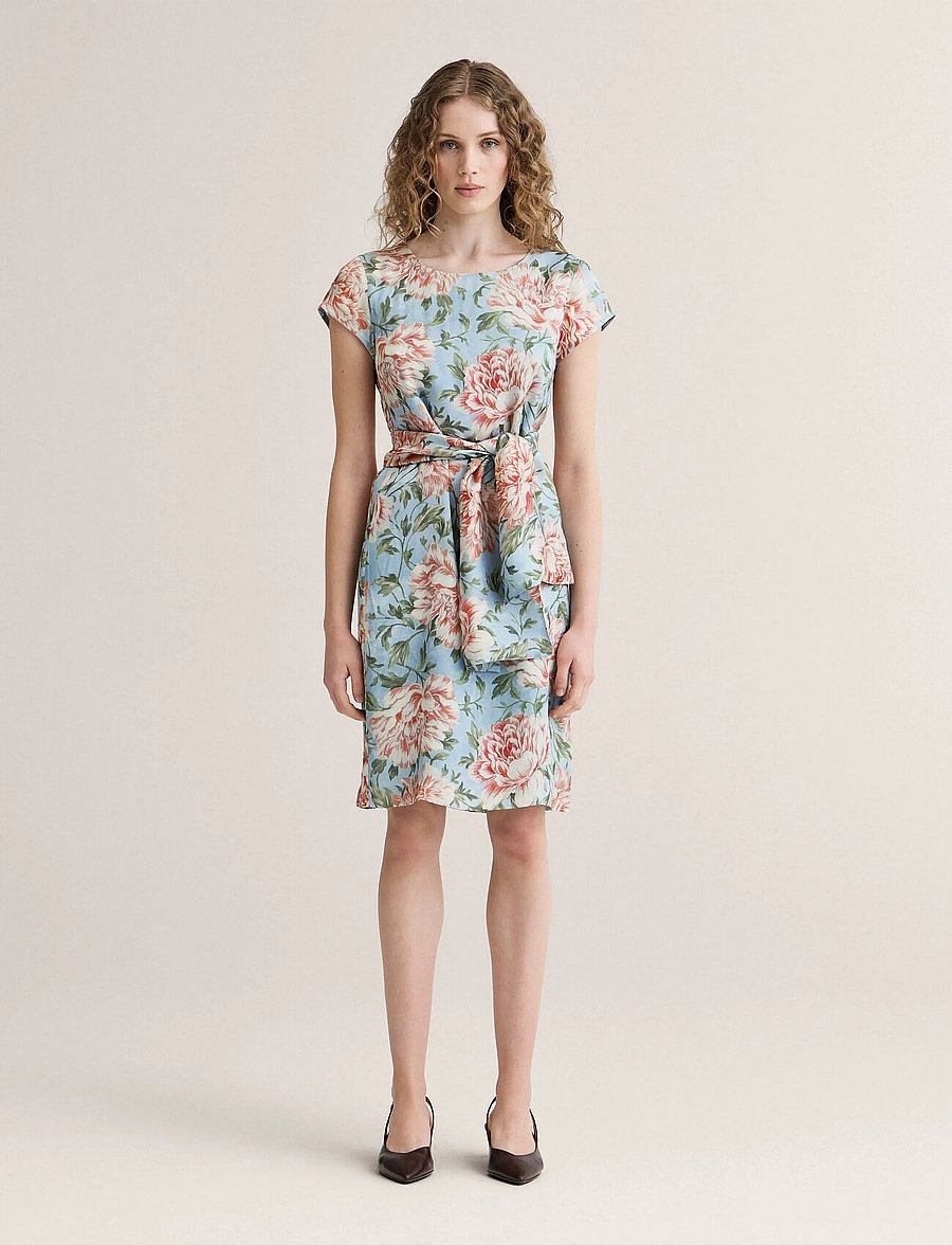 Newhouse - Klara Rose Dress - suvekleidid - light blue - 0