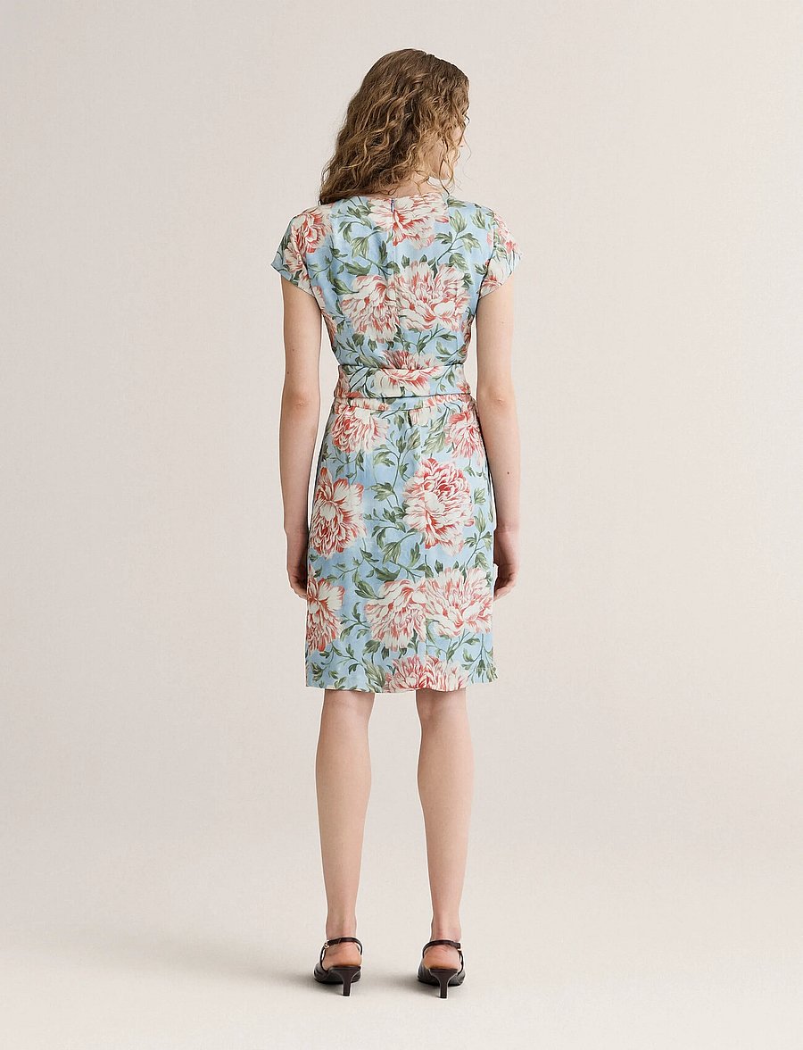 Newhouse - Klara Rose Dress - suvekleidid - light blue - 2