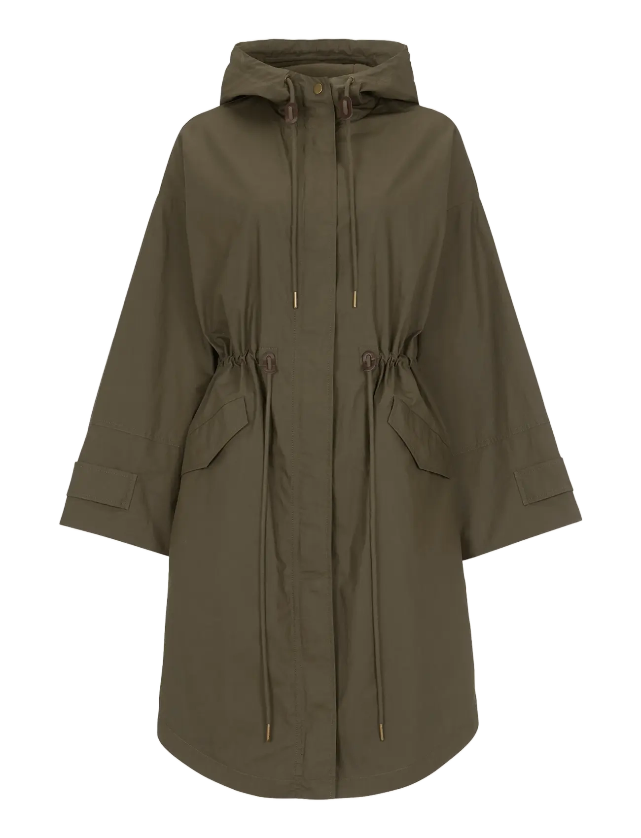 Newhouse - Helen Parkajacket - parka coats - army - 1