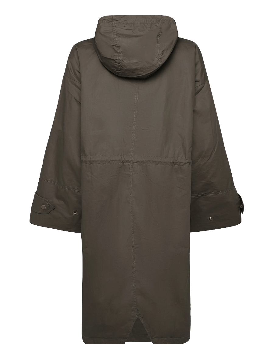 Newhouse - Helen Parkajacket - parka coats - army - 2