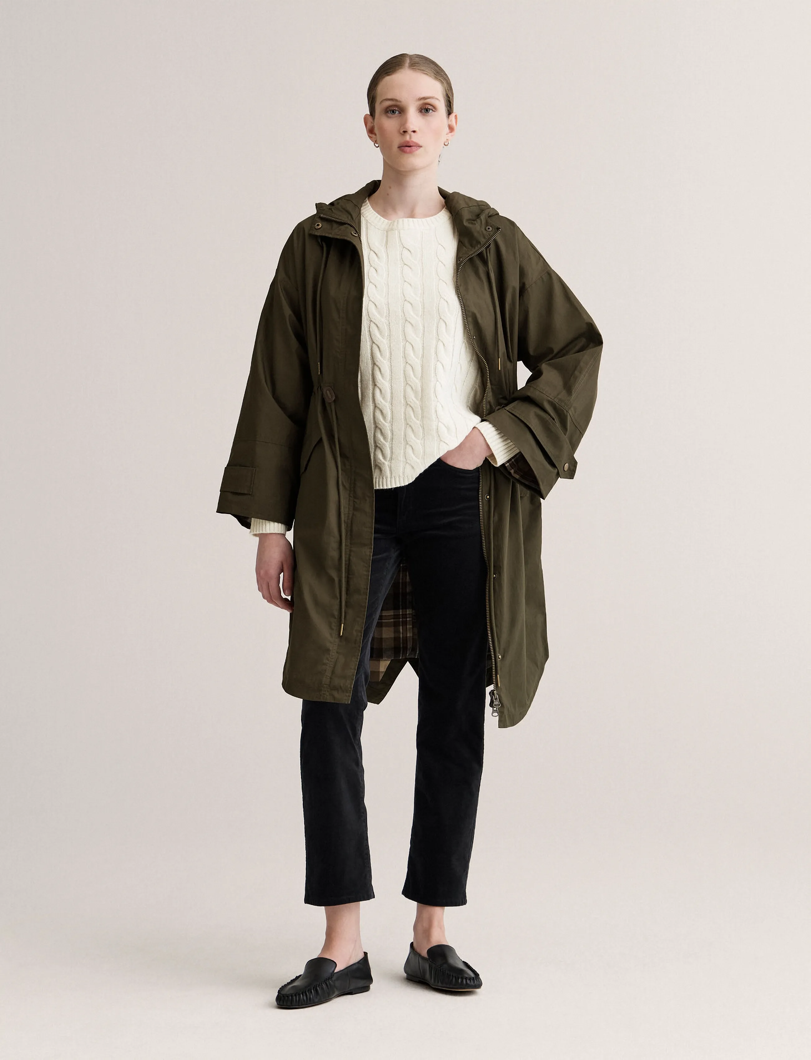 Newhouse Helen Parkajacket - Inspiration - ARMY / khaki/green