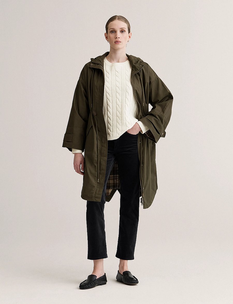 Newhouse - Helen Parkajacket - parkas - army - 0