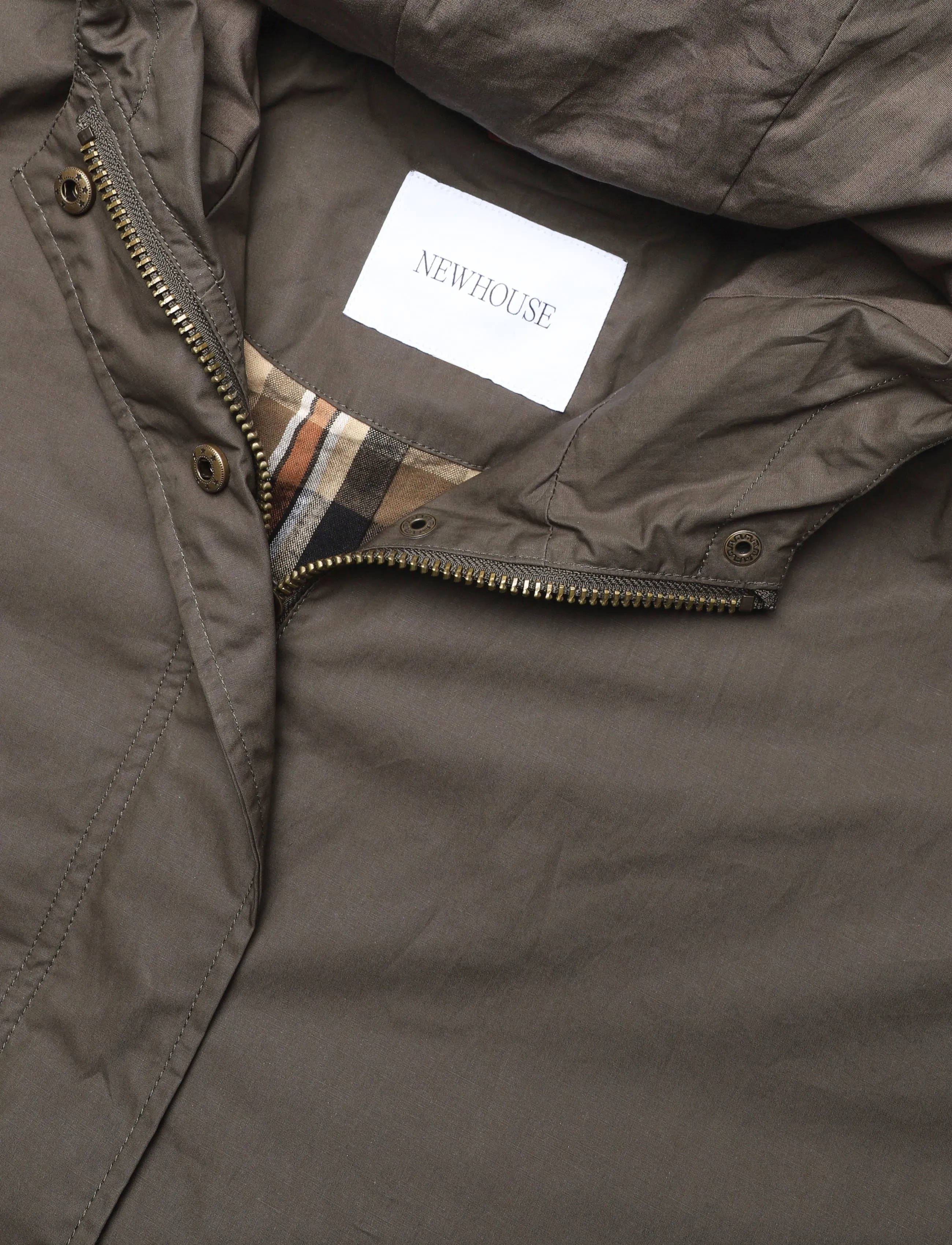 Newhouse - Helen Parkajacket - outerwear - army - 5