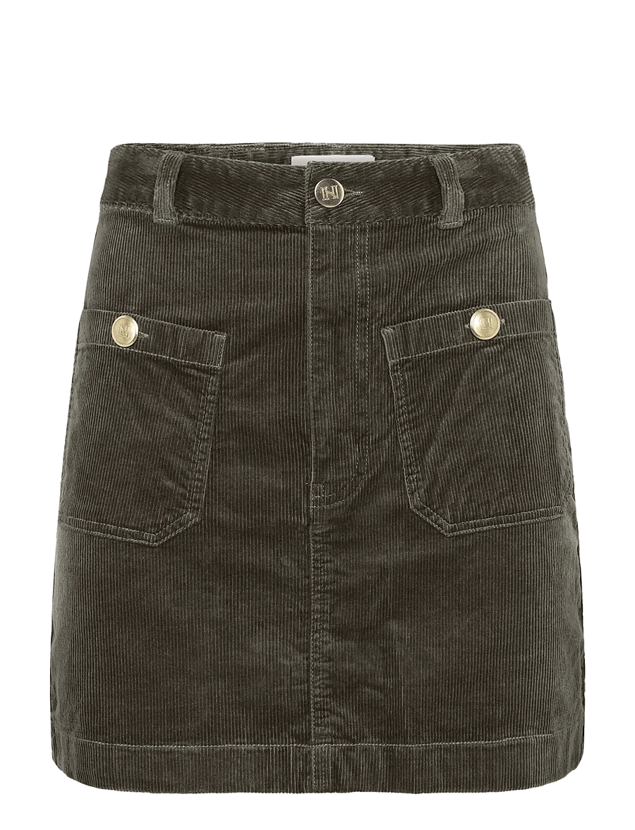 Newhouse - Carmela Cord Skirt - hunter's green - 0