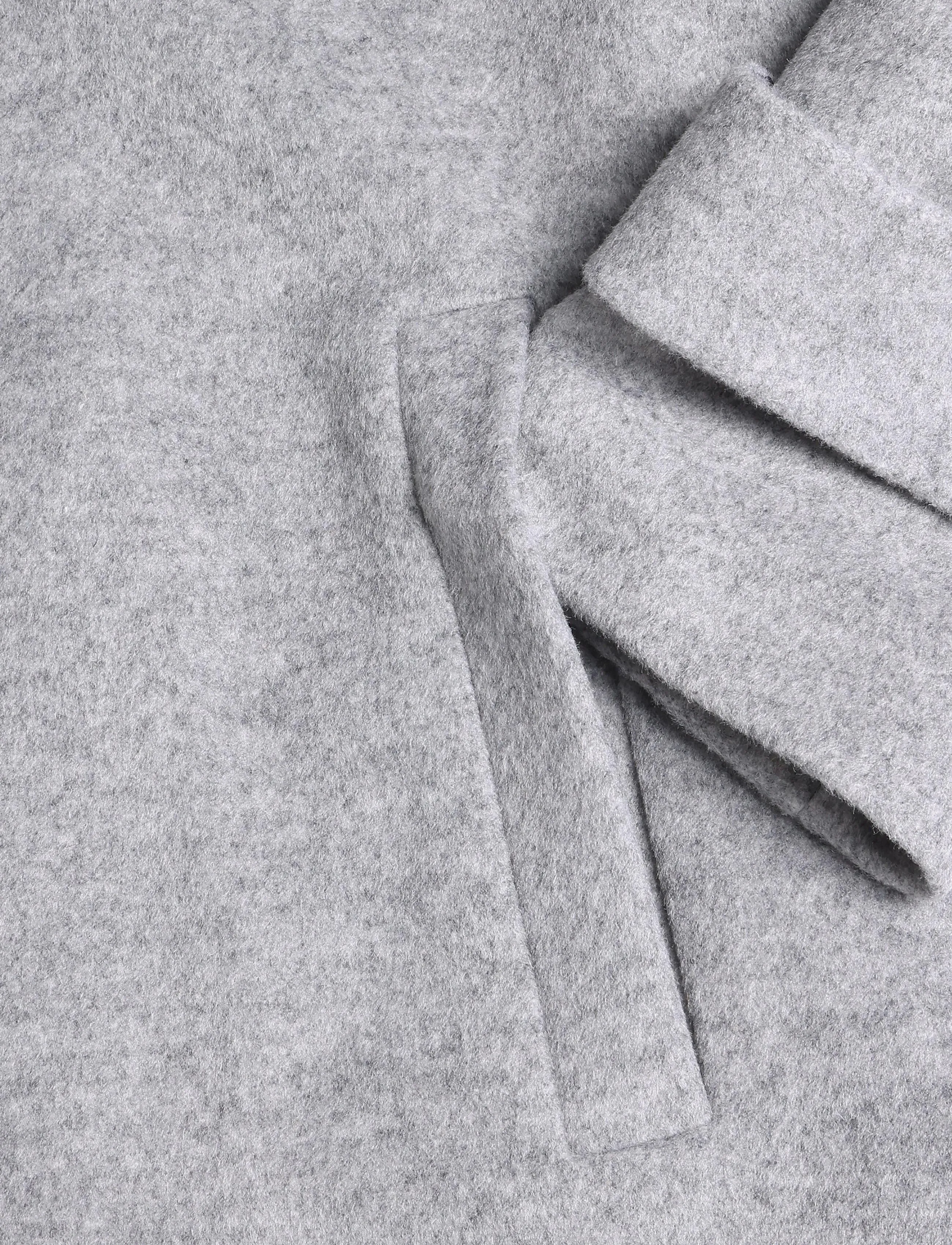 Newhouse - Paloma Carcoat - wollmäntel - grey melange - 5