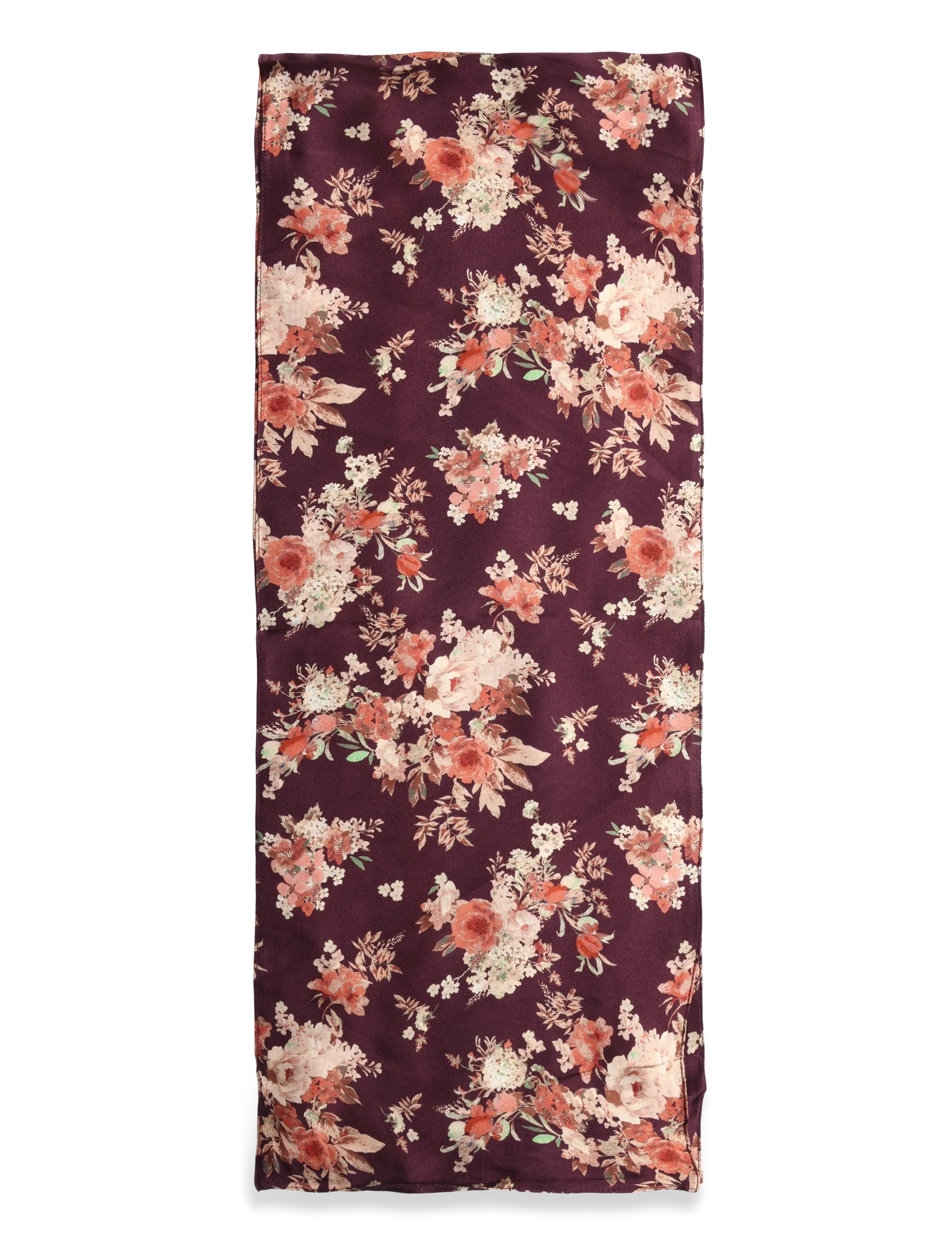 Newhouse Benadette Scarf - Lightweight scarves - DARK BURGUNDY / burgundy