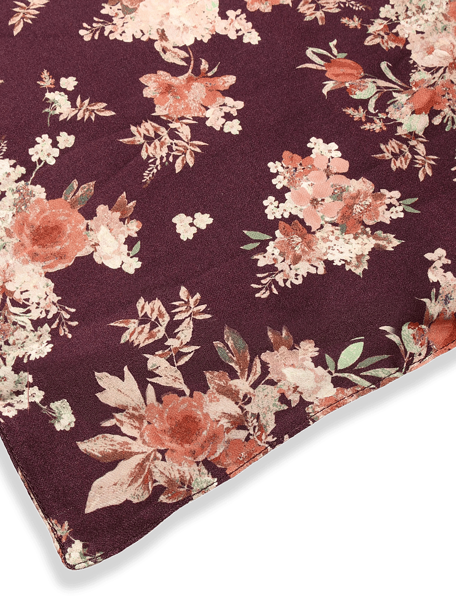 Newhouse - Benadette Scarf - modetrends - dark burgundy - 4