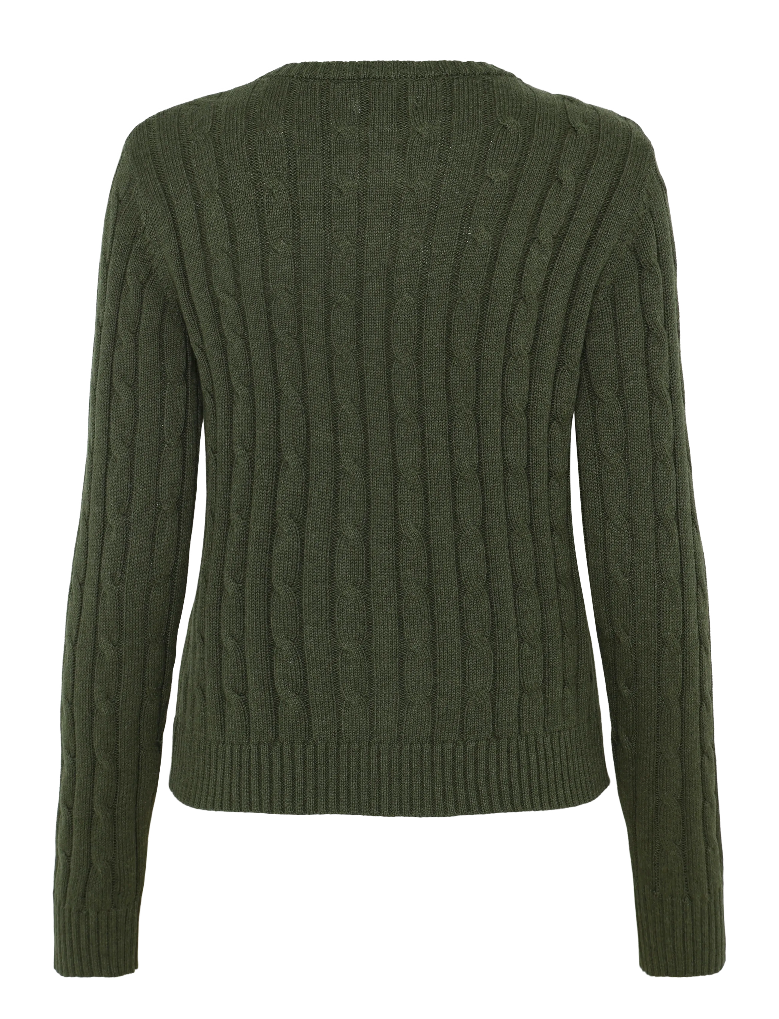 Newhouse - Brittany Cardigan - cardigans - green melange - 1