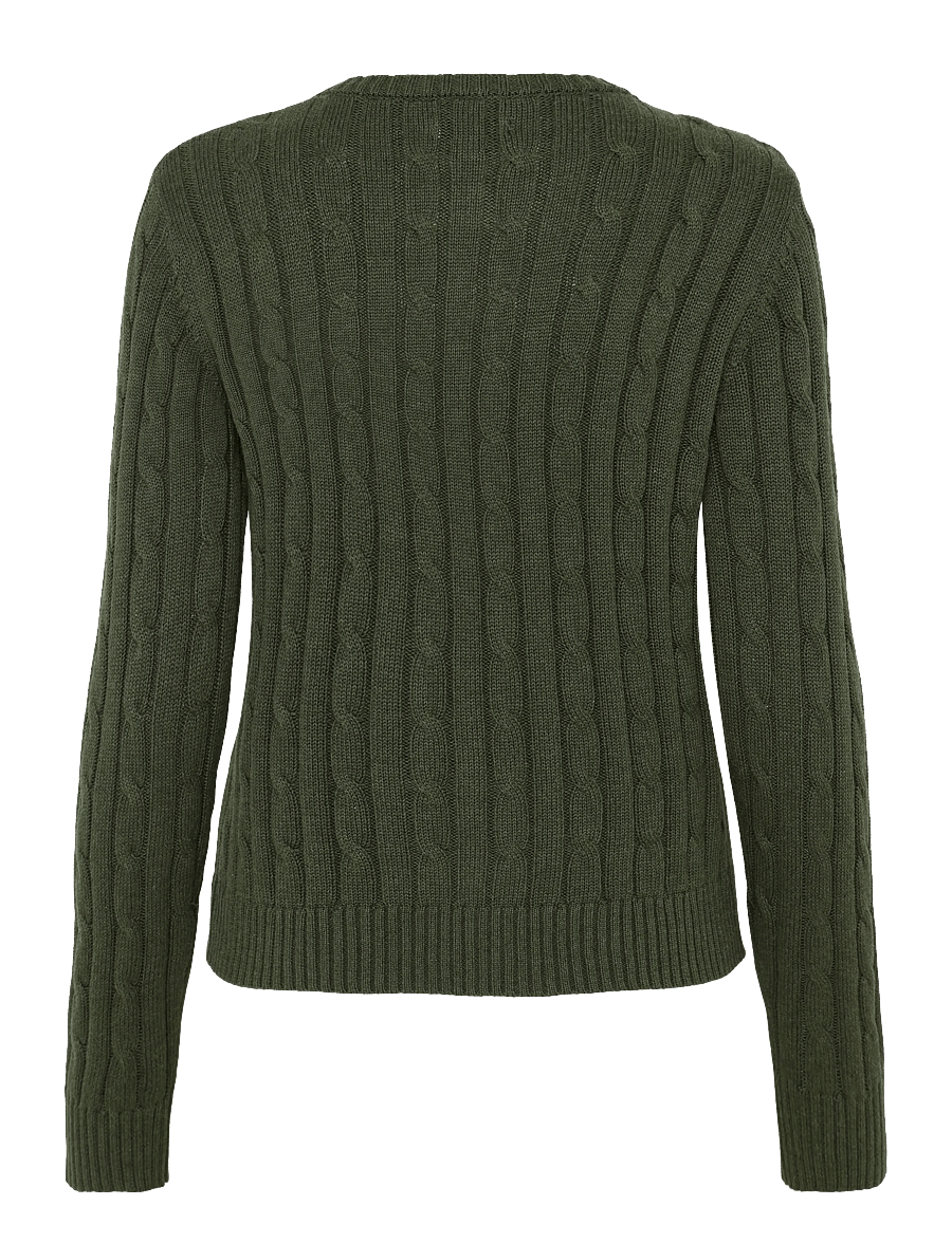 Newhouse - Brittany Cardigan - cardigans - green melange - 1