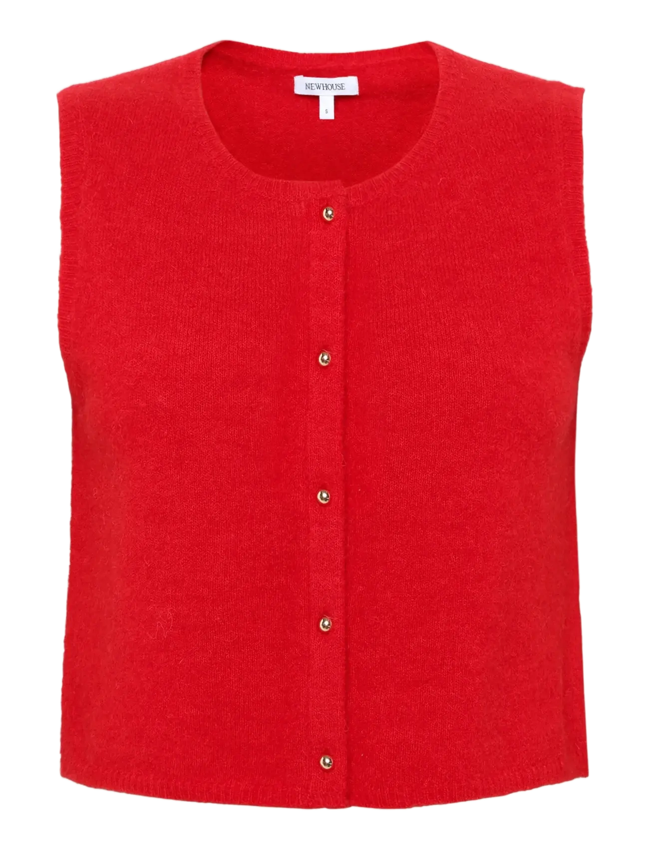 Newhouse Fanny Vest - Strikveste - RED / red