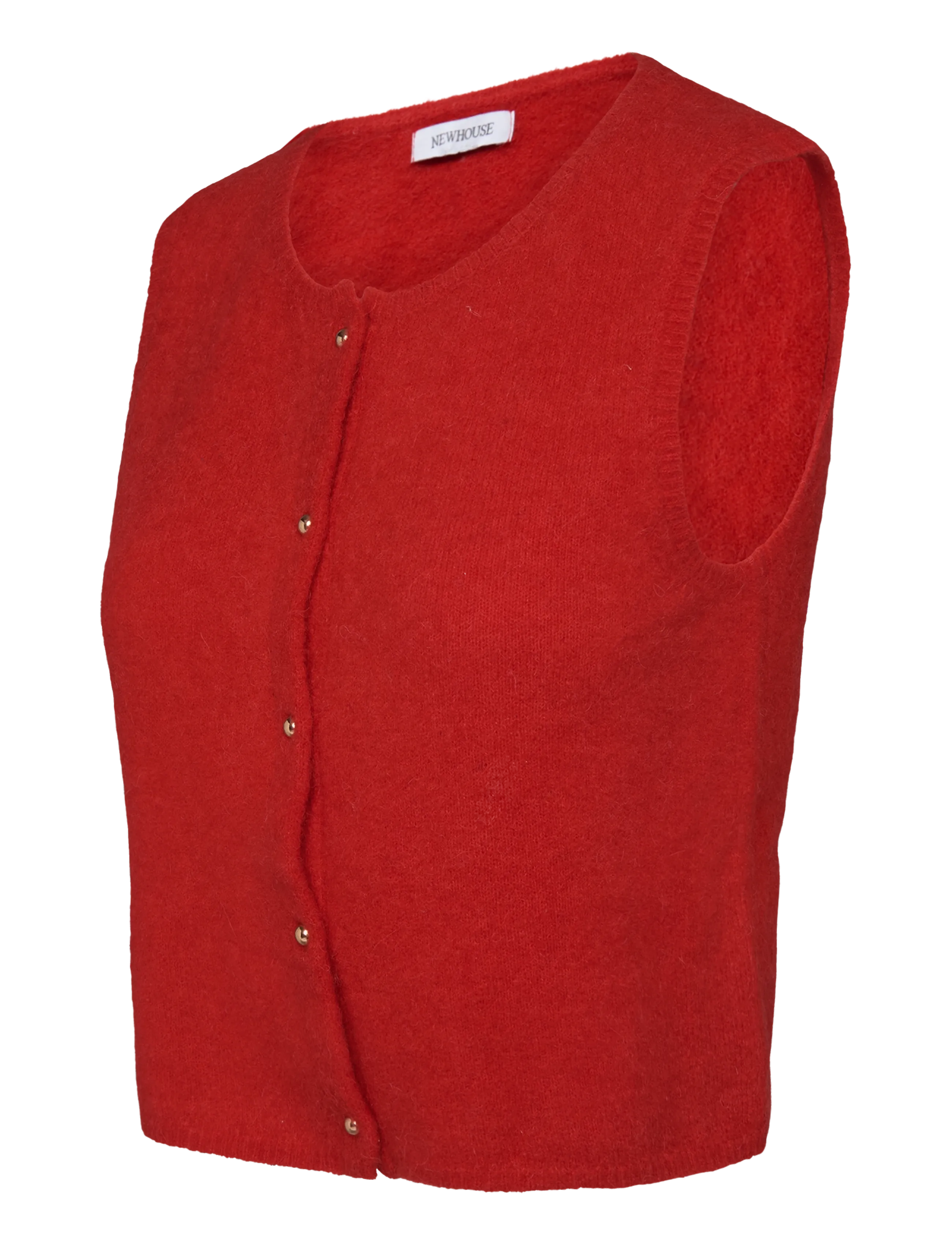 Newhouse - Fanny Vest - herbstliche kleidung - red - 3